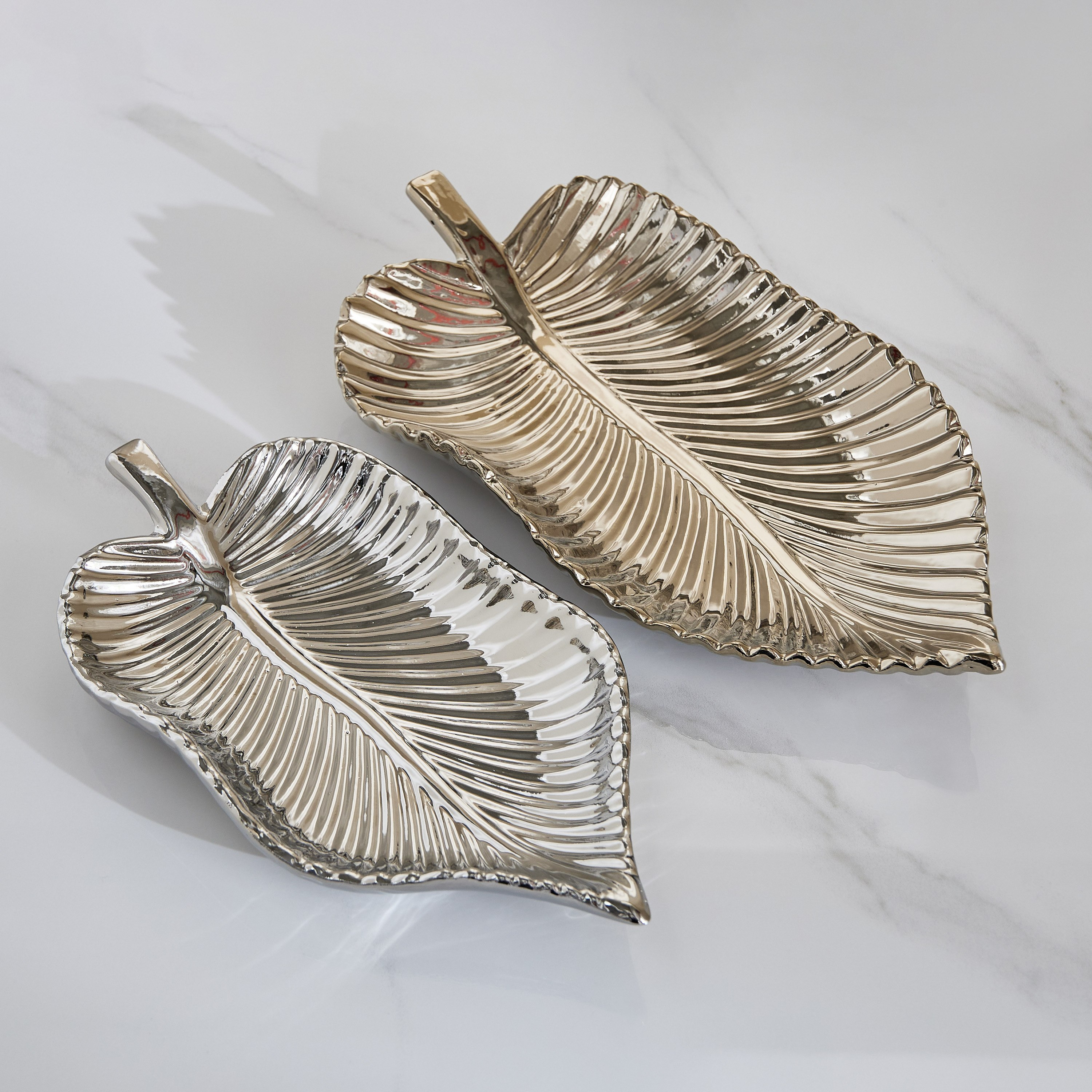Sansa 2-Piece Duke Ceramic Leaf Decorative Tray Set-PROMO_HB_AE_B1G1_250925-image-2