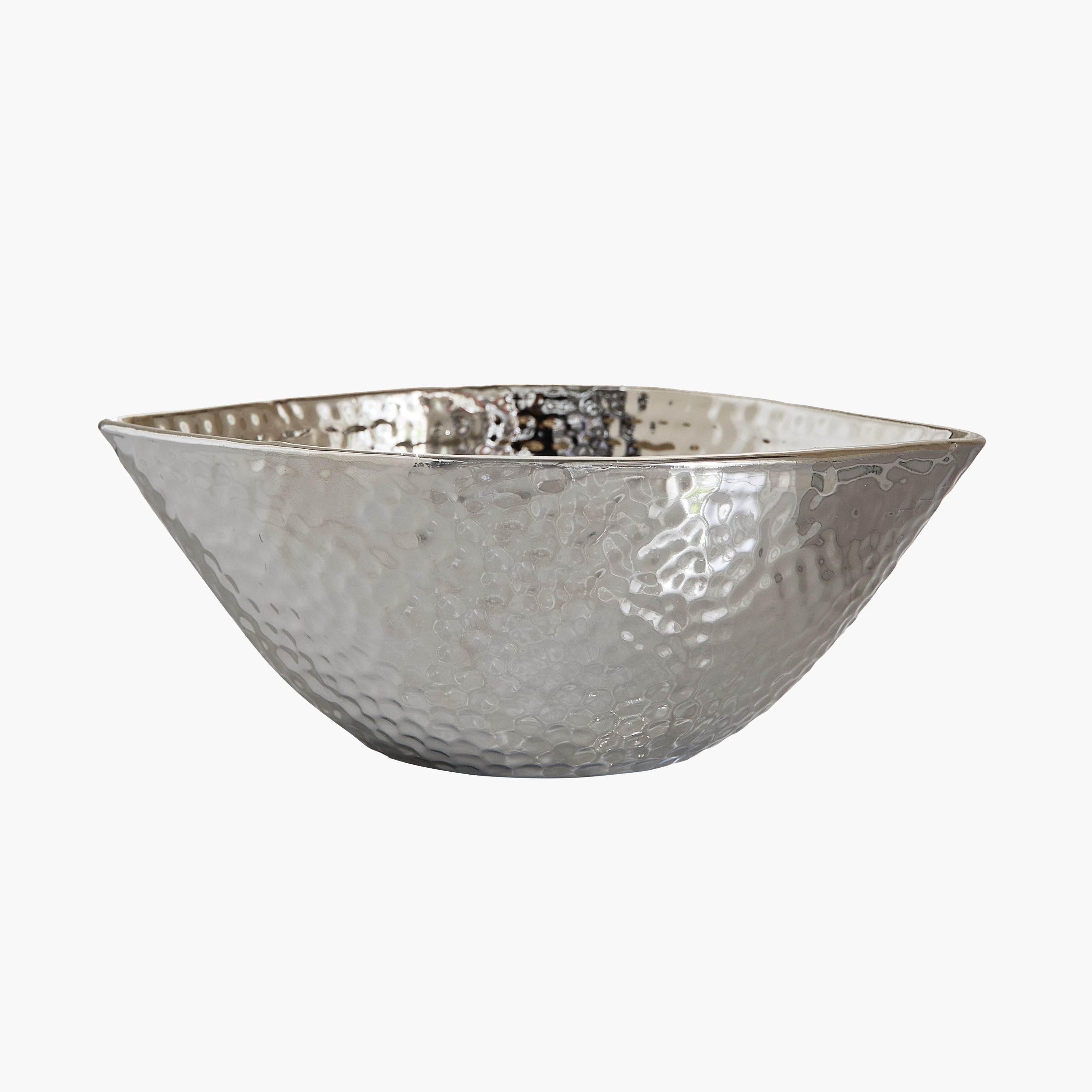 Sansa Duke Ceramic Hammered Finish Decorative Bowl Stand - 20.5x13.5x7.5 cm-hbxdecorandfurnishings-homeaccessories-bowls-image-5
