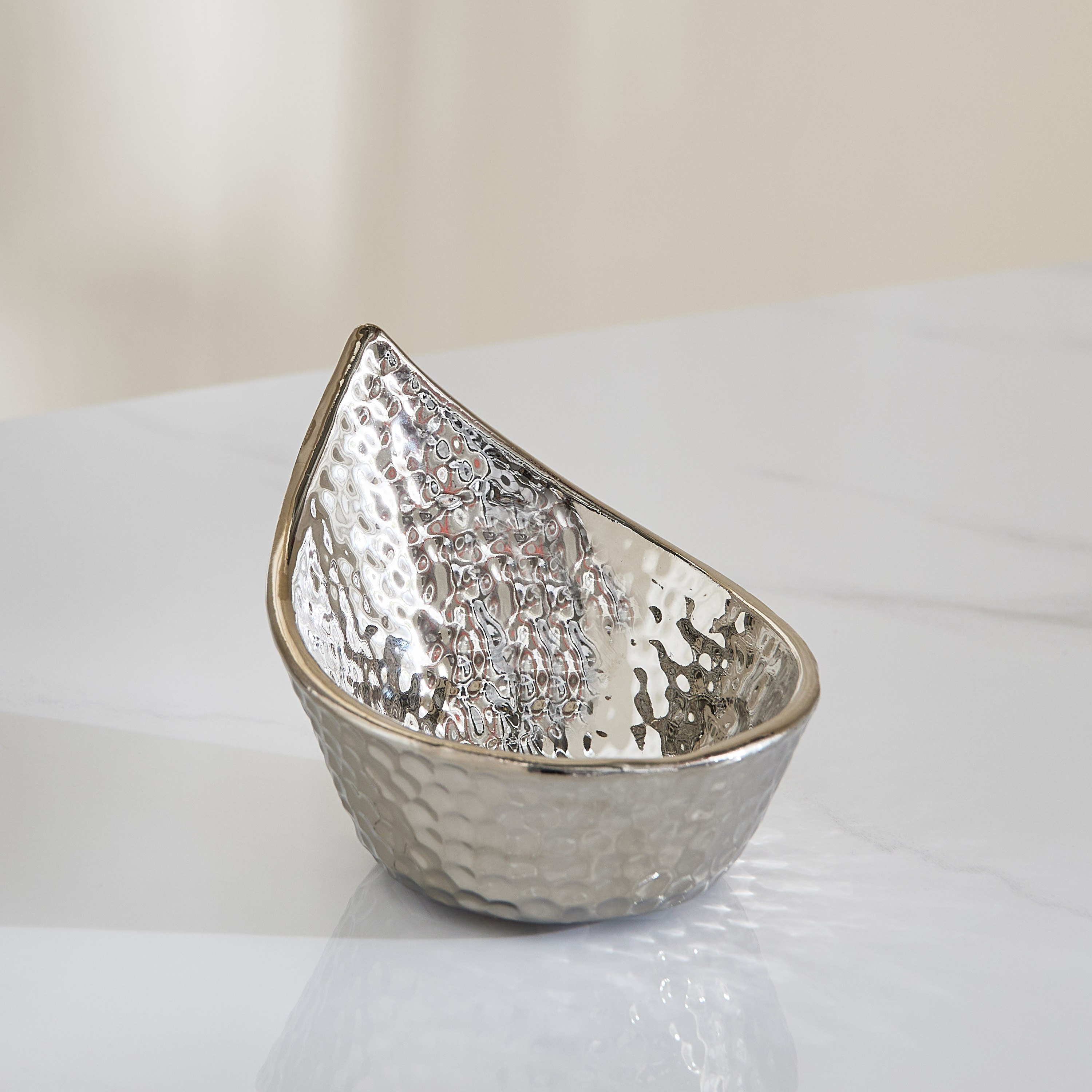 حامل شموع سيراميك بشكل ديوة من سانسا دوك - 13.5×11×9.5 سم-hbxlivingroom-decorandaccessories-candleholders-image-1
