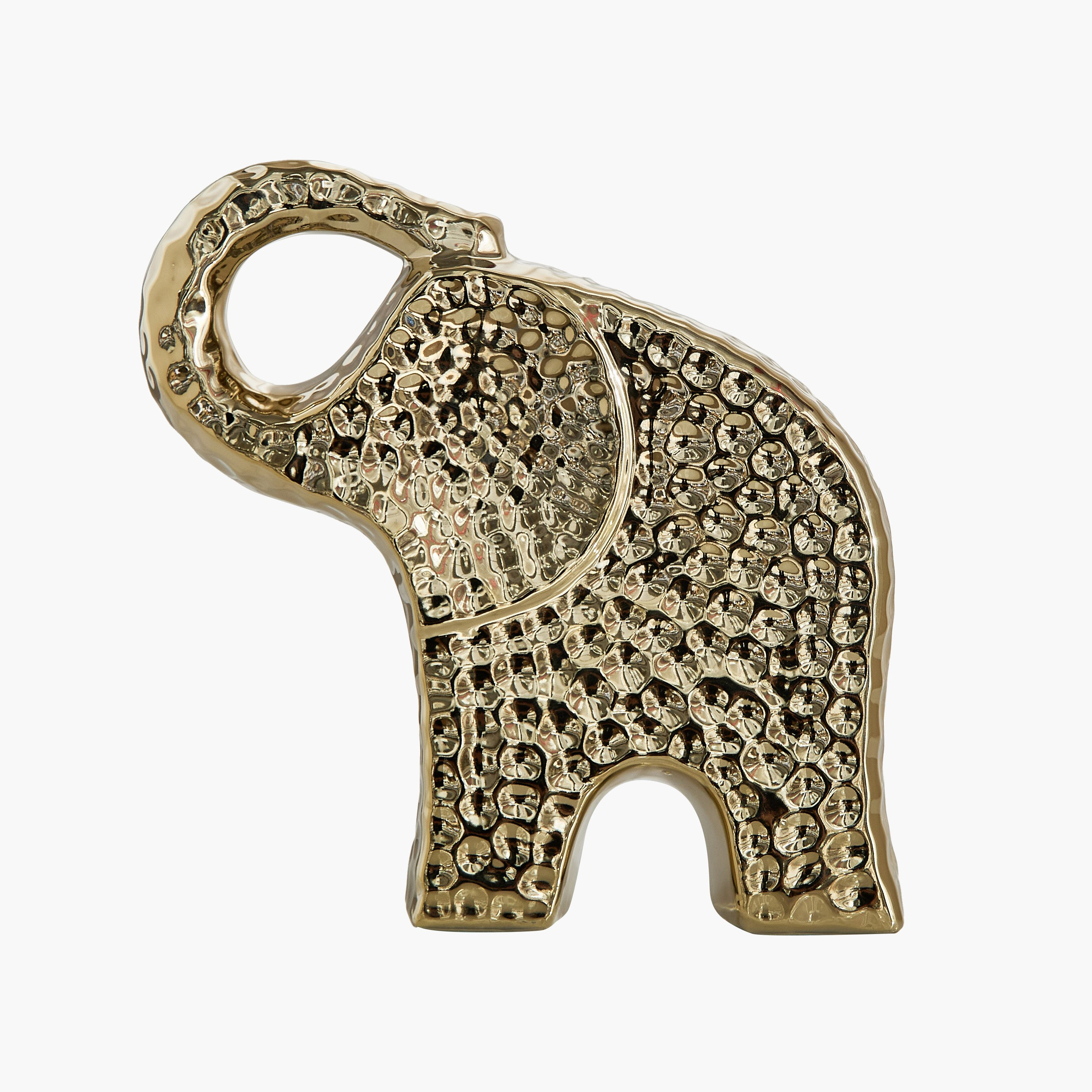 ديكور طاولة فيل سيراميك بتشطيب مطروق من سانسا دوك - 19×6.5×18.5 سم-hbxhomeware-homedecor-figurinesandornaments-image-5