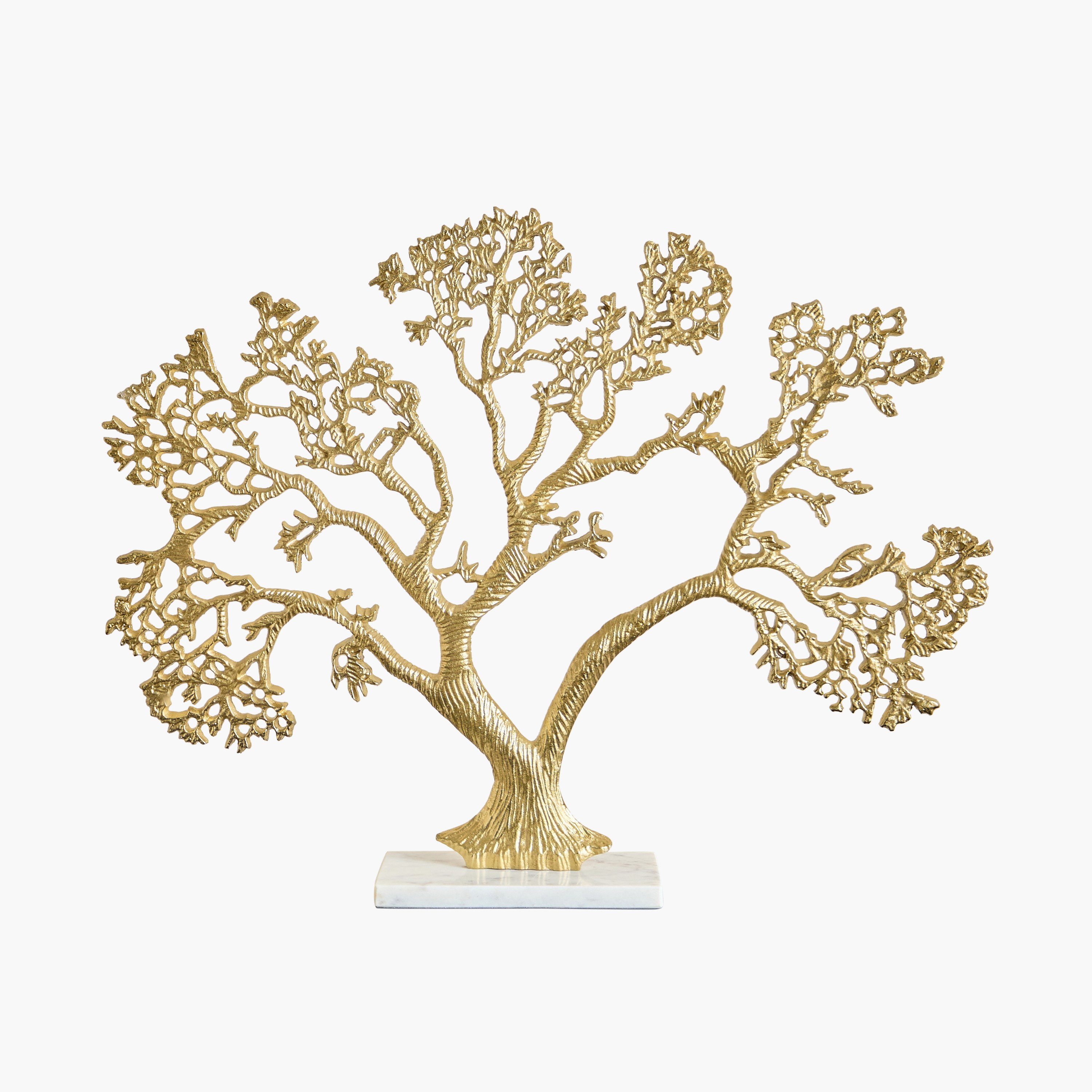 زينة ديكور ألومنيوم بتصميم شجرة من ستافورد ليف - 58x10x45 سم-hbxhomeware-homedecor-figurinesandornaments-image-5