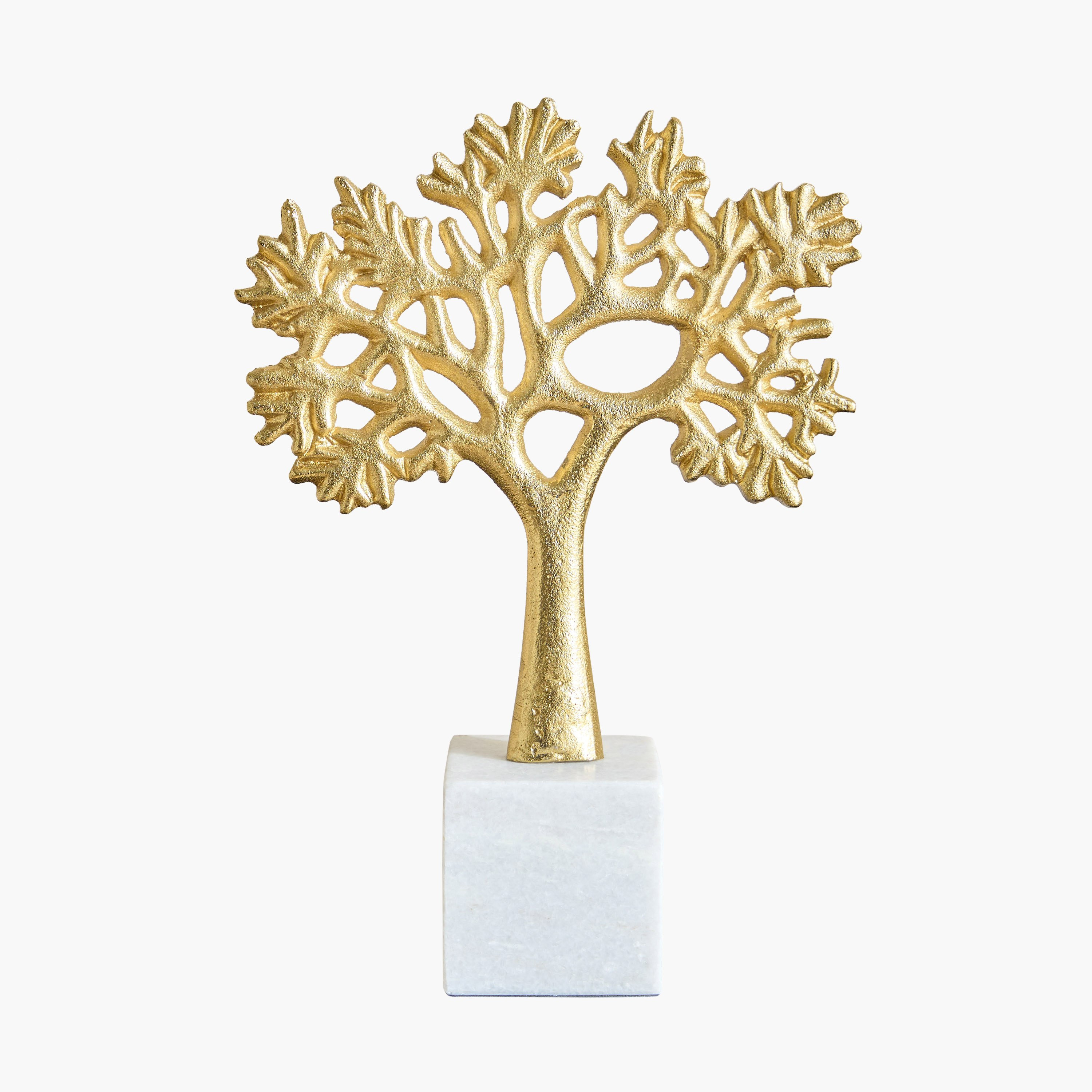 زينة ديكور ألومنيوم بتصميم شجرة من ستافورد ليف - 22.5x8x32 سم-hbxhomeware-homedecor-figurinesandornaments-image-5