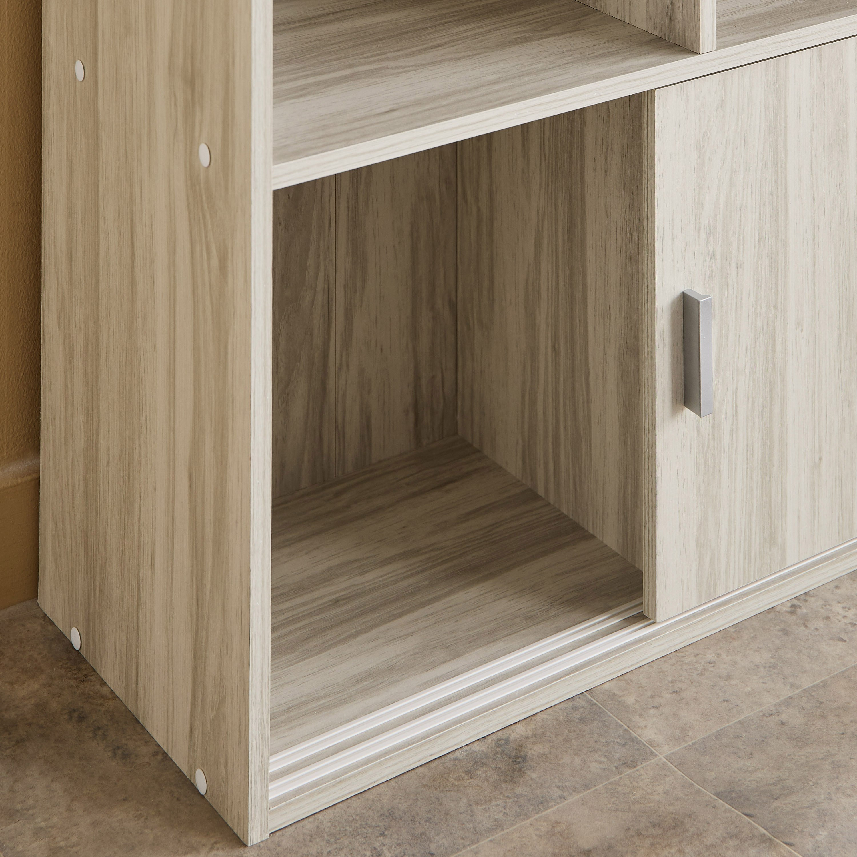 Libra 2-Door Sliding Multipurpose Cabinet with 2 Shelves-hbxfurniture-diningroom-buffetsandsideboards-image-5