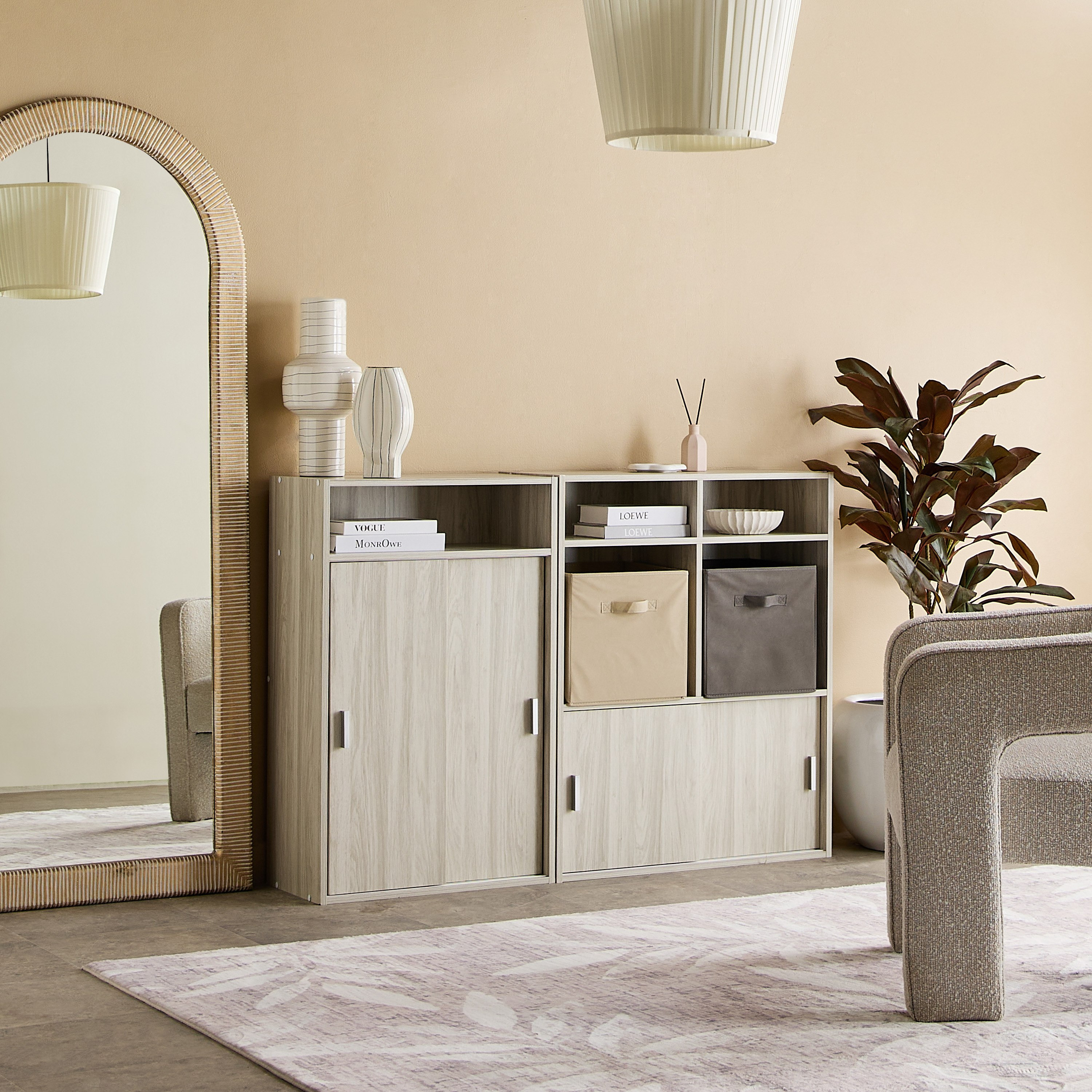 Libra 2-Sliding Door Multipurpose Cabinet-hbxfurniture-diningroom-buffetsandsideboards-image-9