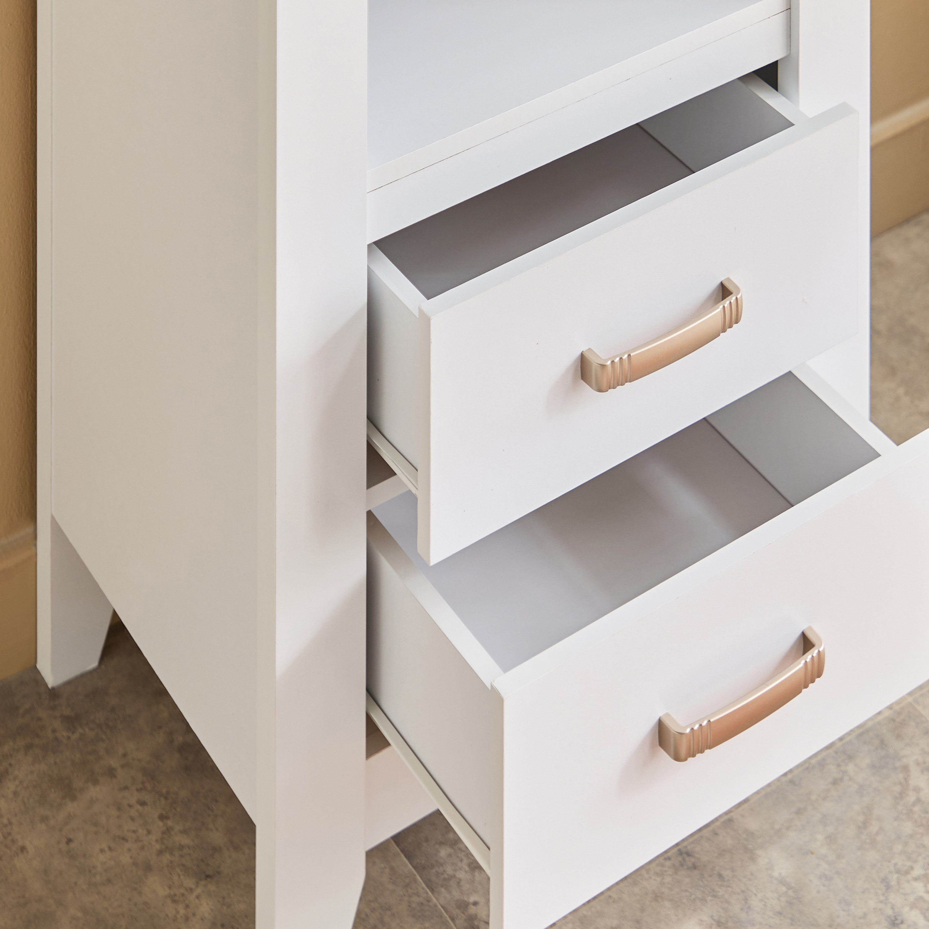 Movo Sky 2-Drawer Tall Bookcase with Display Cabinet-hbxfurniture-office-bookcases-image-5