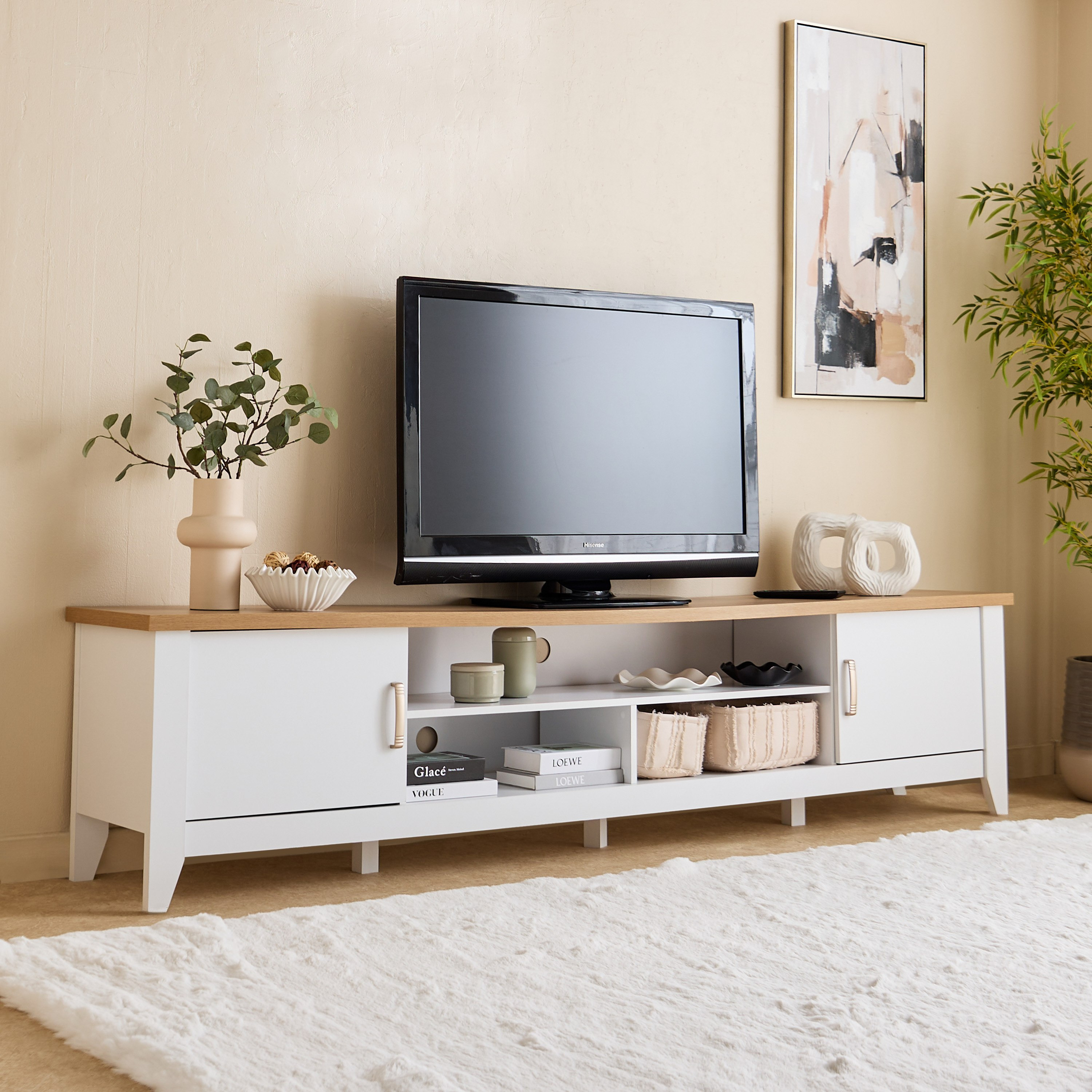 وحدة تلفزيون منخفضة لأجهزة حتى 88 بوصة من سكاي-hbxlivingroom-mediaunitsandstorage-tvunits-image-1