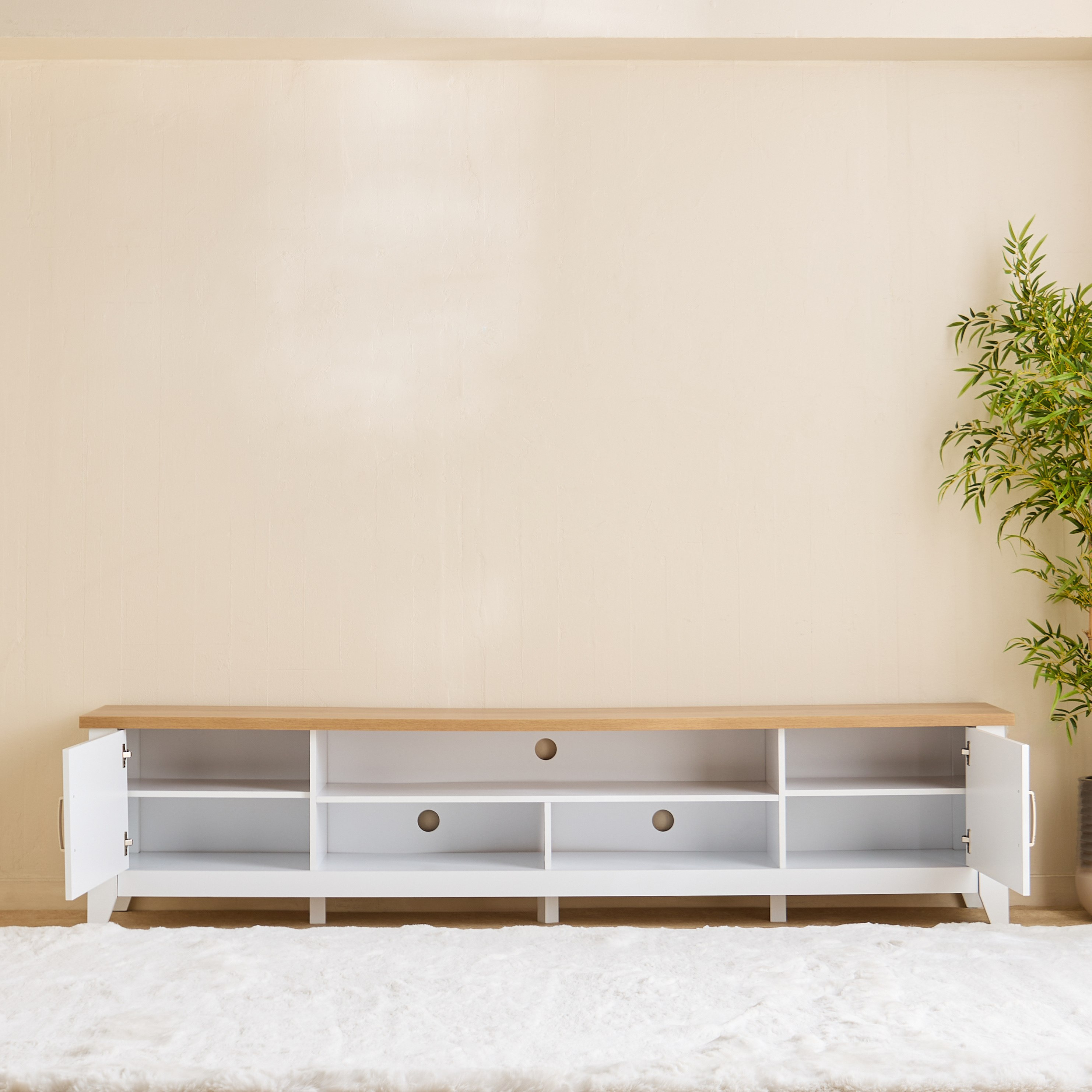 وحدة تلفزيون منخفضة لأجهزة حتى 88 بوصة من سكاي-hbxlivingroom-mediaunitsandstorage-tvunits-image-4