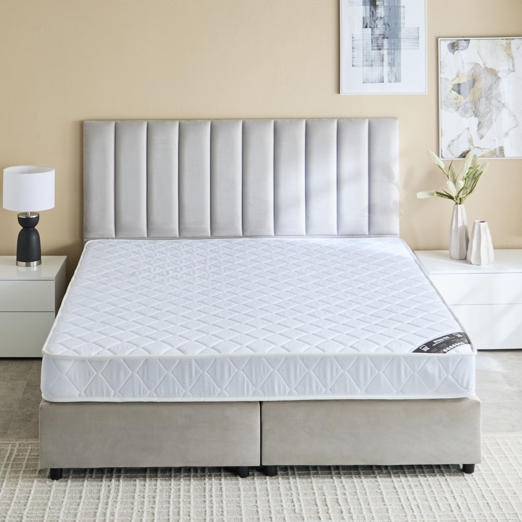مرتبة كينج بنوابض بونيل عالية المرونة نيكست من آي برايم - 180x200x20 سم-hbxfurniture-mattresses-king-image-1
