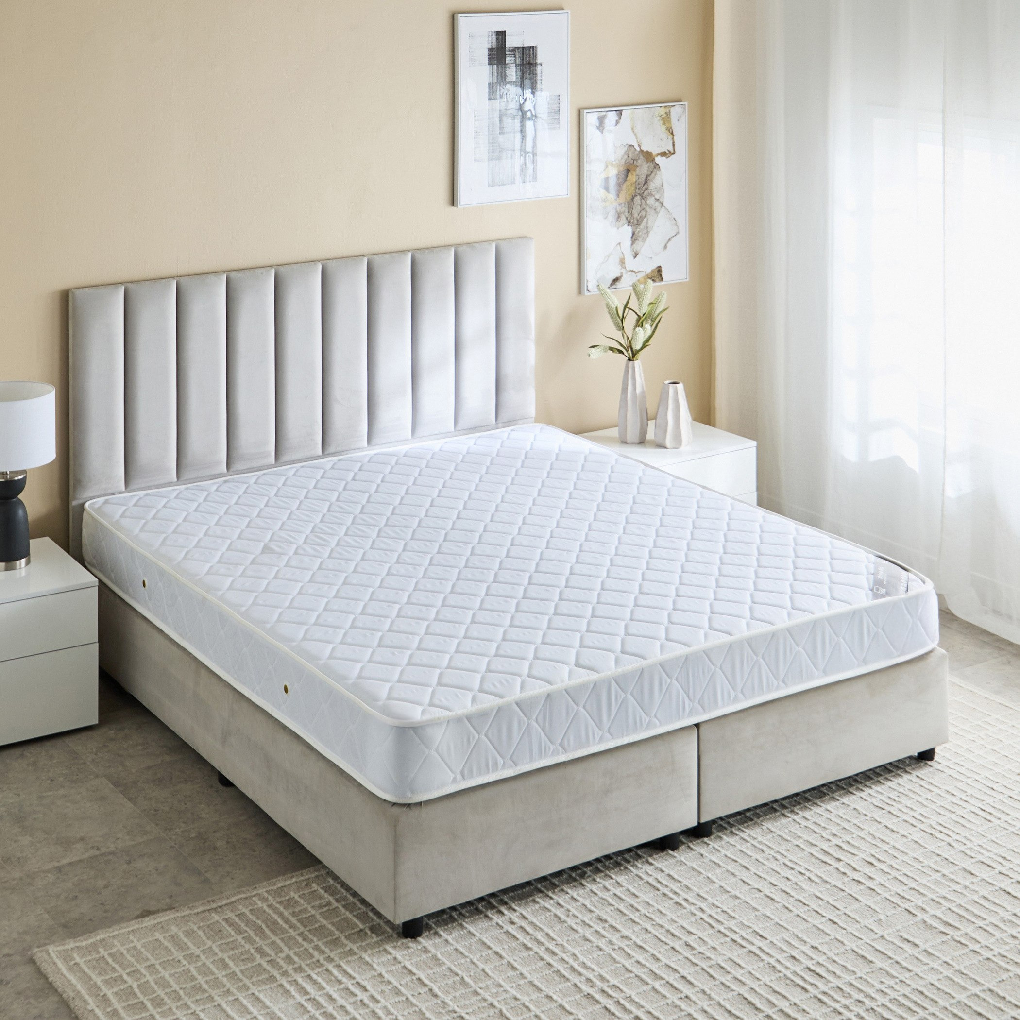 مرتبة كينج بنوابض بونيل عالية المرونة نيكست من آي برايم - 180x200x20 سم-hbxfurniture-mattresses-king-image-2