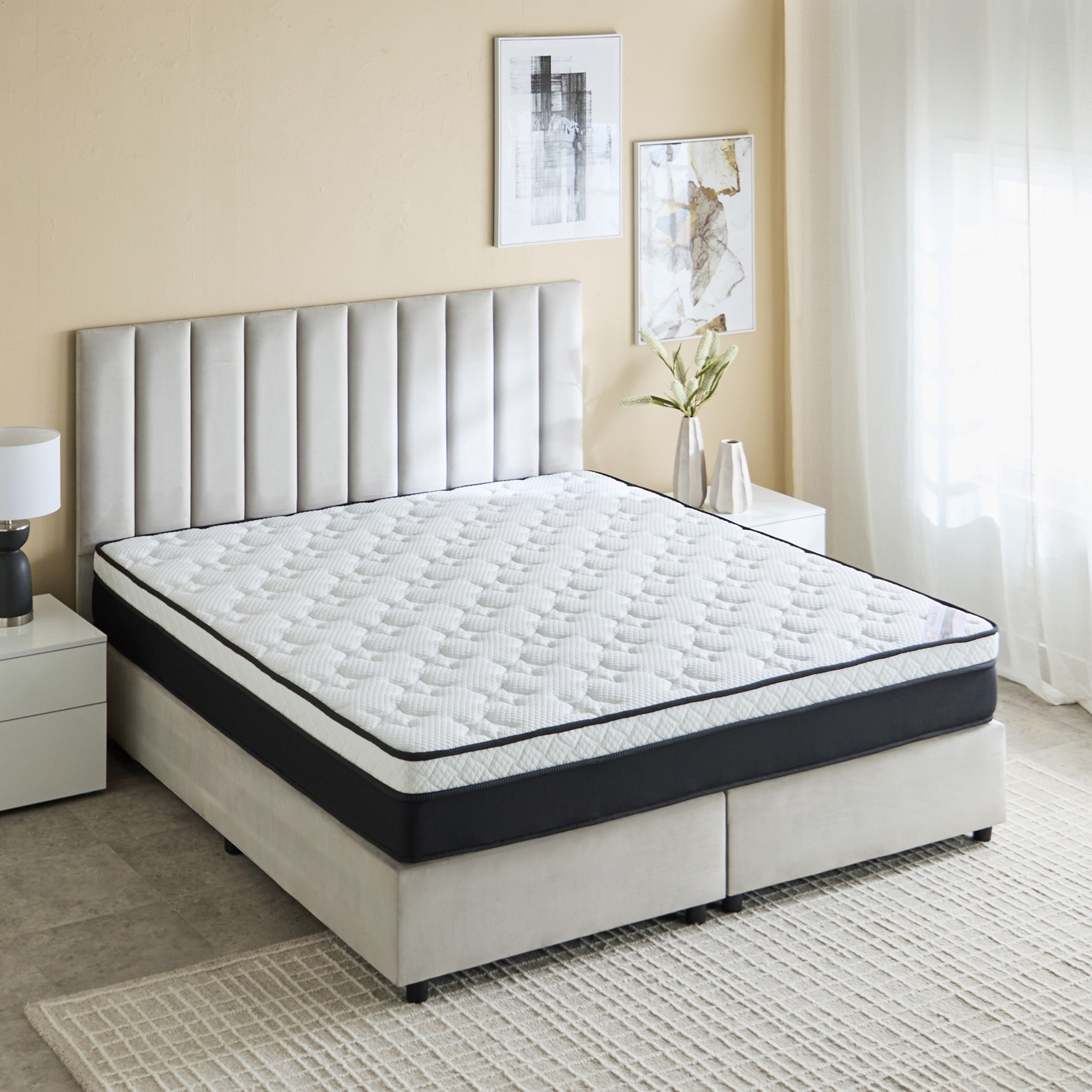 iNew Repose Box Top Bonnell Spring Queen Mattress - 160x200x24 cm-PROMO_HB_KSA_HBX10_190925-image-3