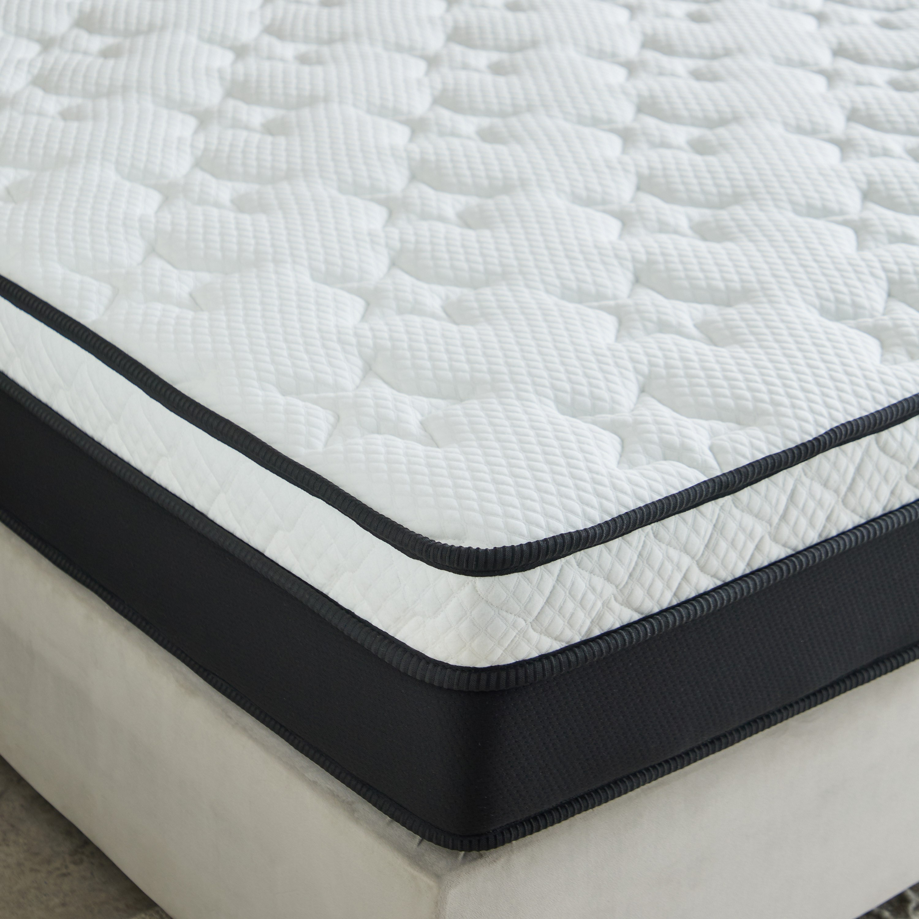 iNew Repose Box Top Bonnell Spring King Mattress - 180x200x24 cm-hbxfurniture-mattresses-king-image-5