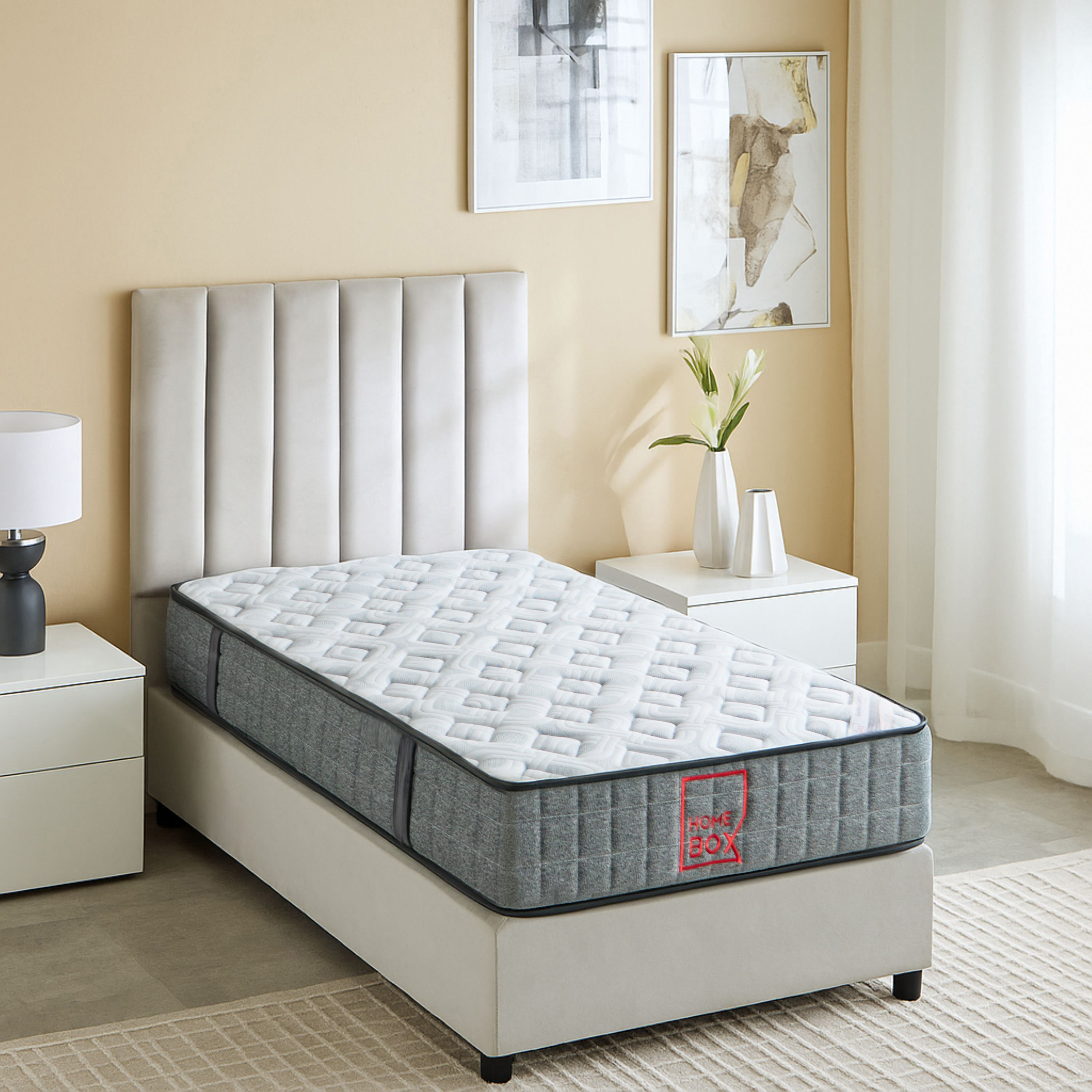 iNew Golden Comfort Lux Pocket Spring Single Mattress - 90x200x25 cm-PROMO_HB_KSA_HBX10_190925-image-1