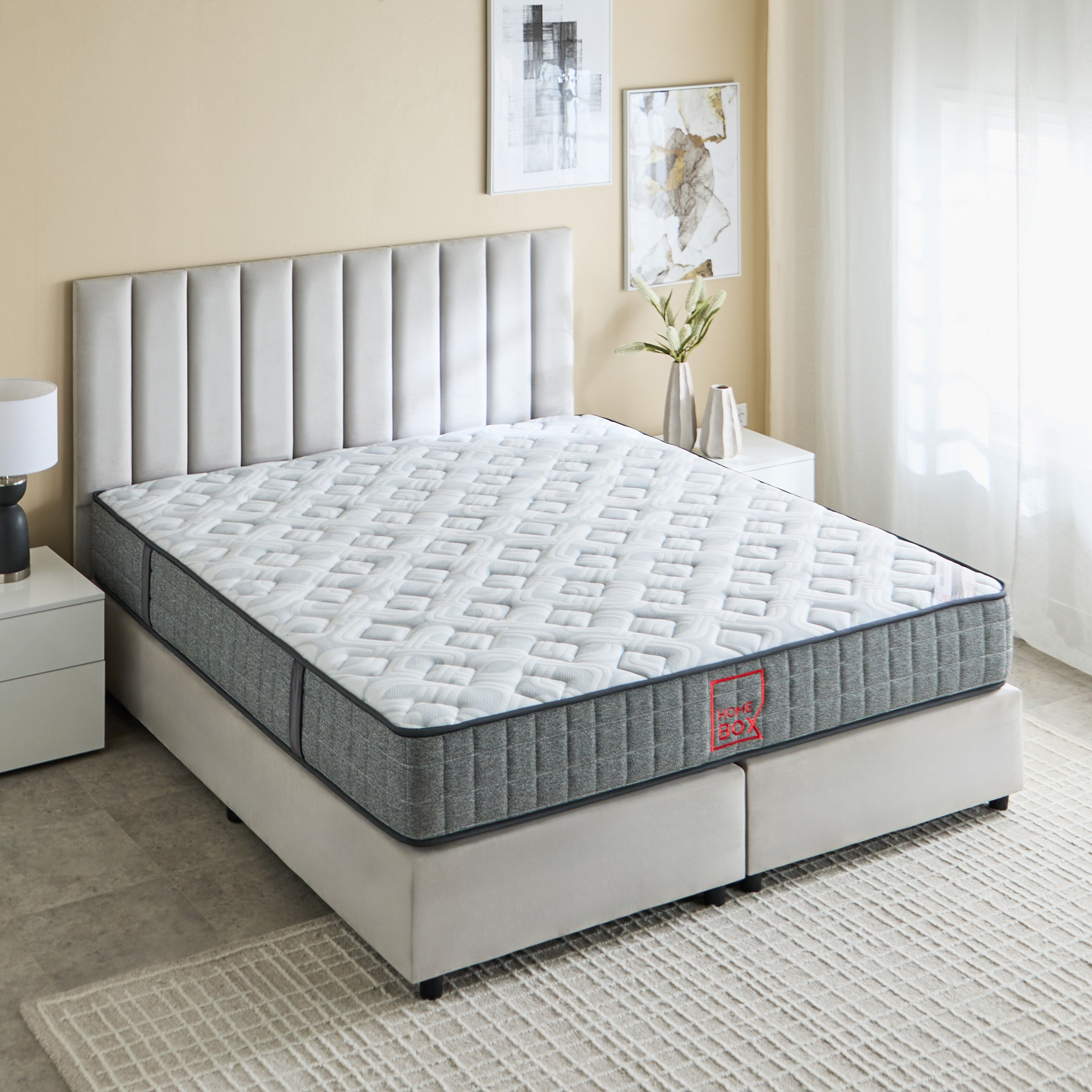 iNew Golden Comfort Lux Pocket Spring Queen Mattress - 160x200x25 cm-PROMO_HB_KSA_HBX10_190925-image-3