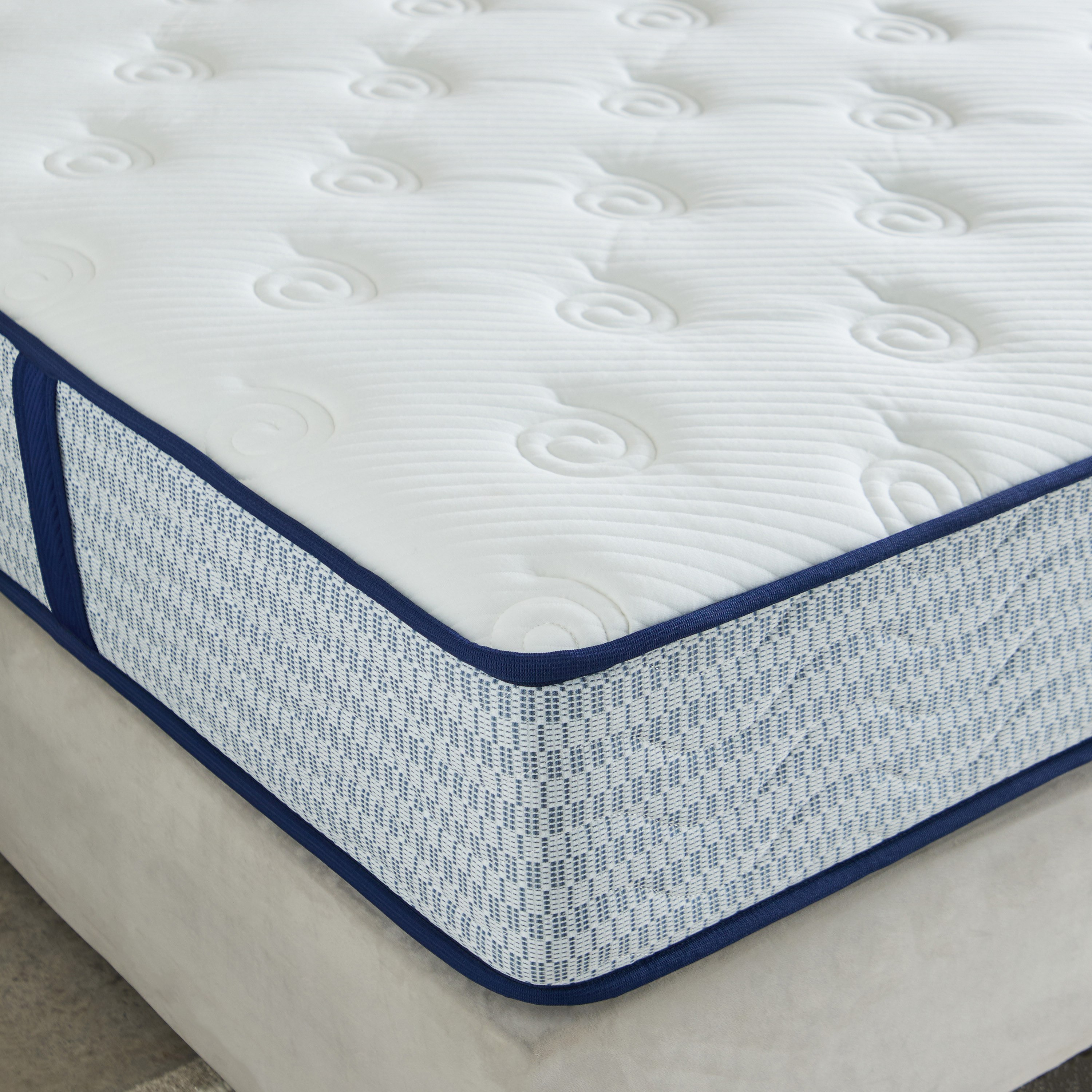 iCool Gel Infused Memory Foam Pocket Spring King Mattress - 180x200x25 cm-hbxfurniture-mattresses-king-image-5
