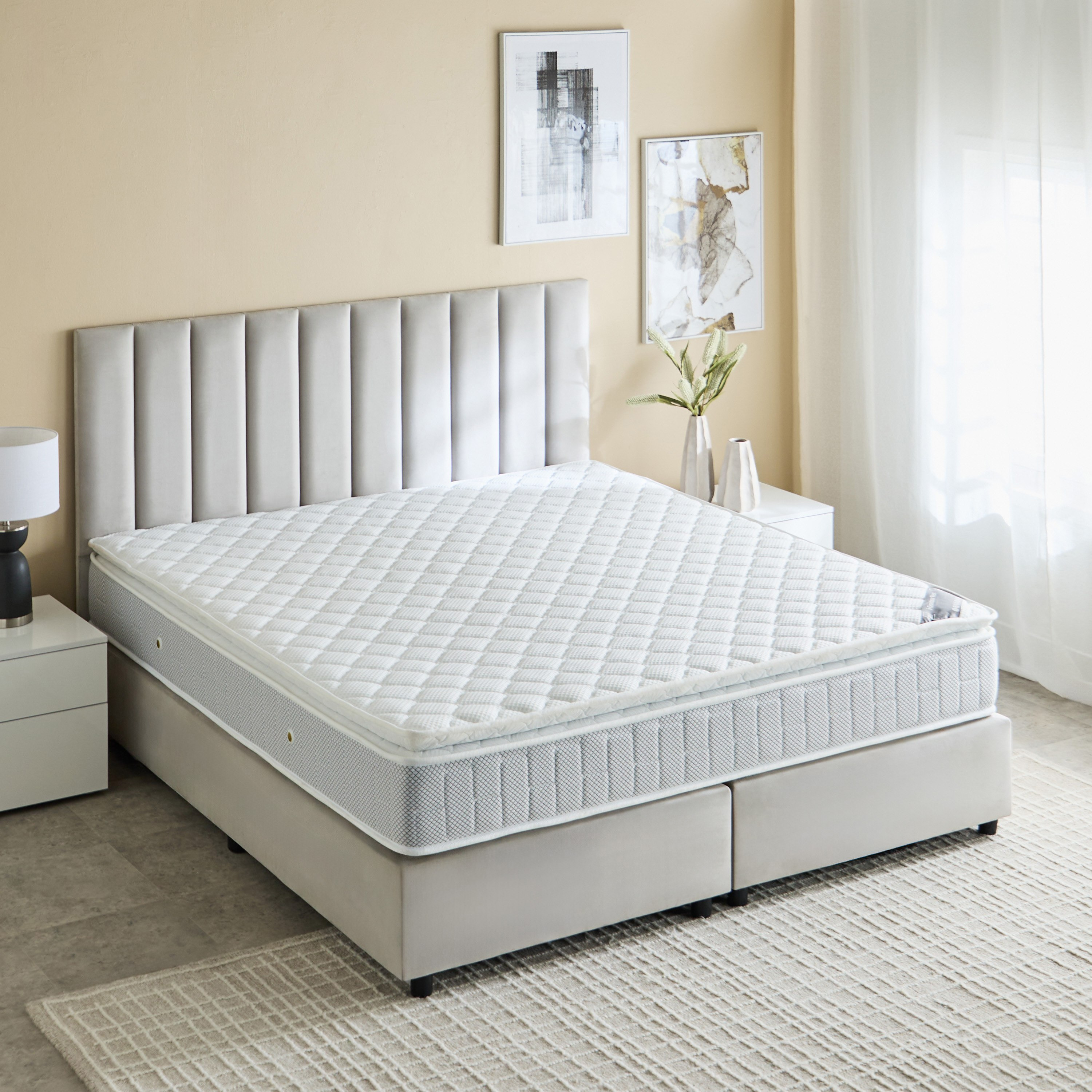iGrandeur Rest Pillow Top Spring Super King Mattress - 200x200x30 cm-PROMO_HB_KSA_HBX10_190925-image-3