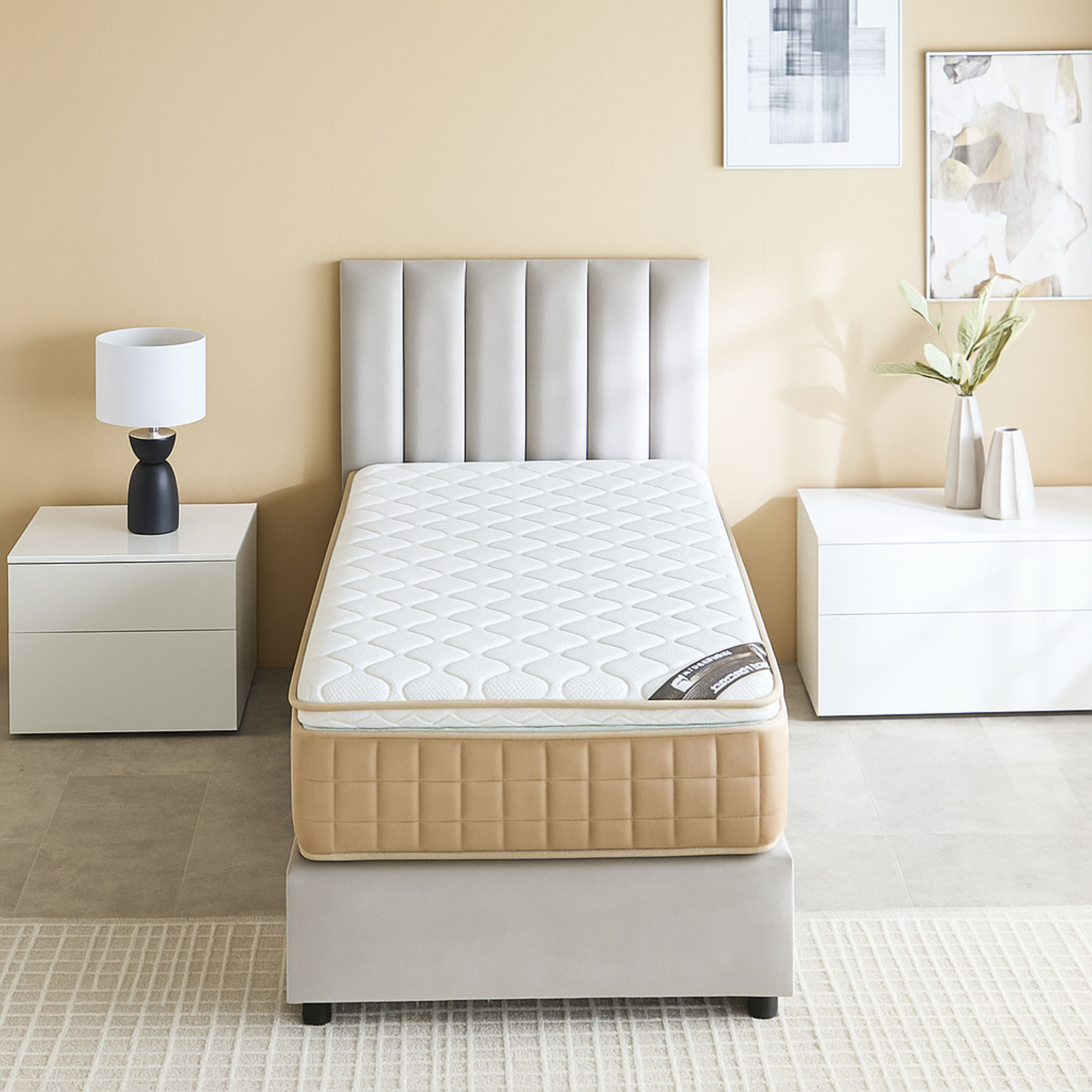 مرتبة توين بإسفنج مشكّل عالي المرونة ونوابض جيبية من آي بلاش - 120×200×30 سم-hbxfurniture-mattresses-twin-image-2