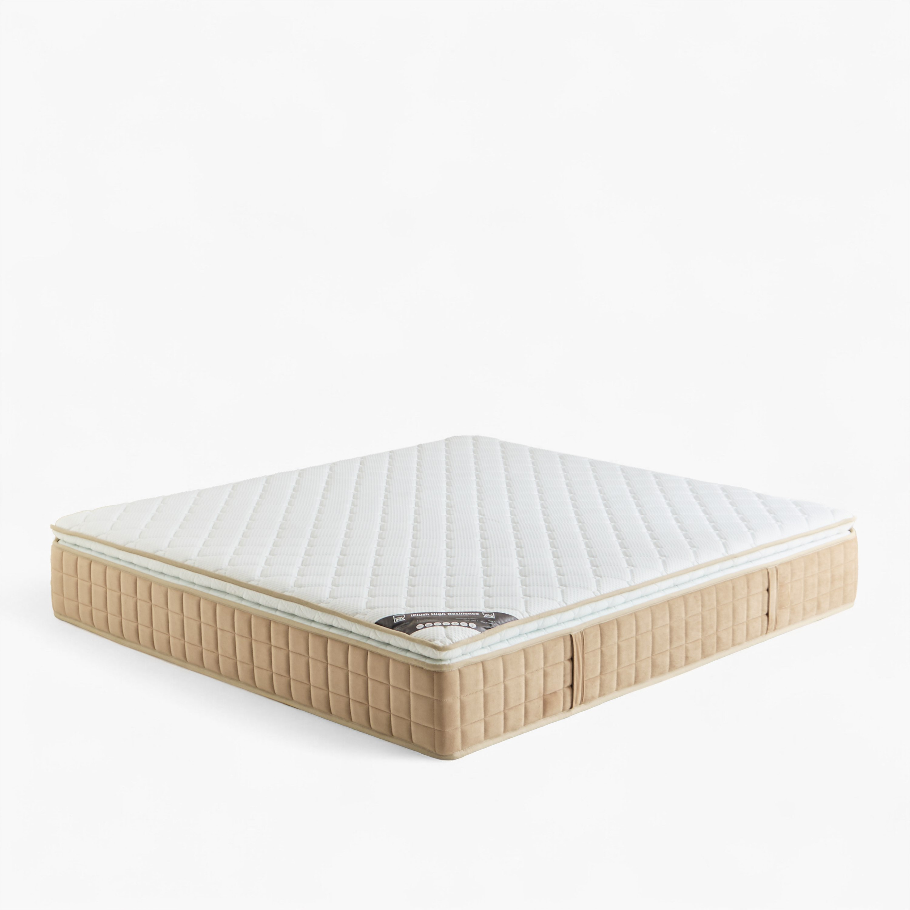 iPlush High Resilience Profiled Foam Pocket Spring Queen Mattress - 160x200x30 cm-PROMO_HB_KSA_HBX10_190925-image-10