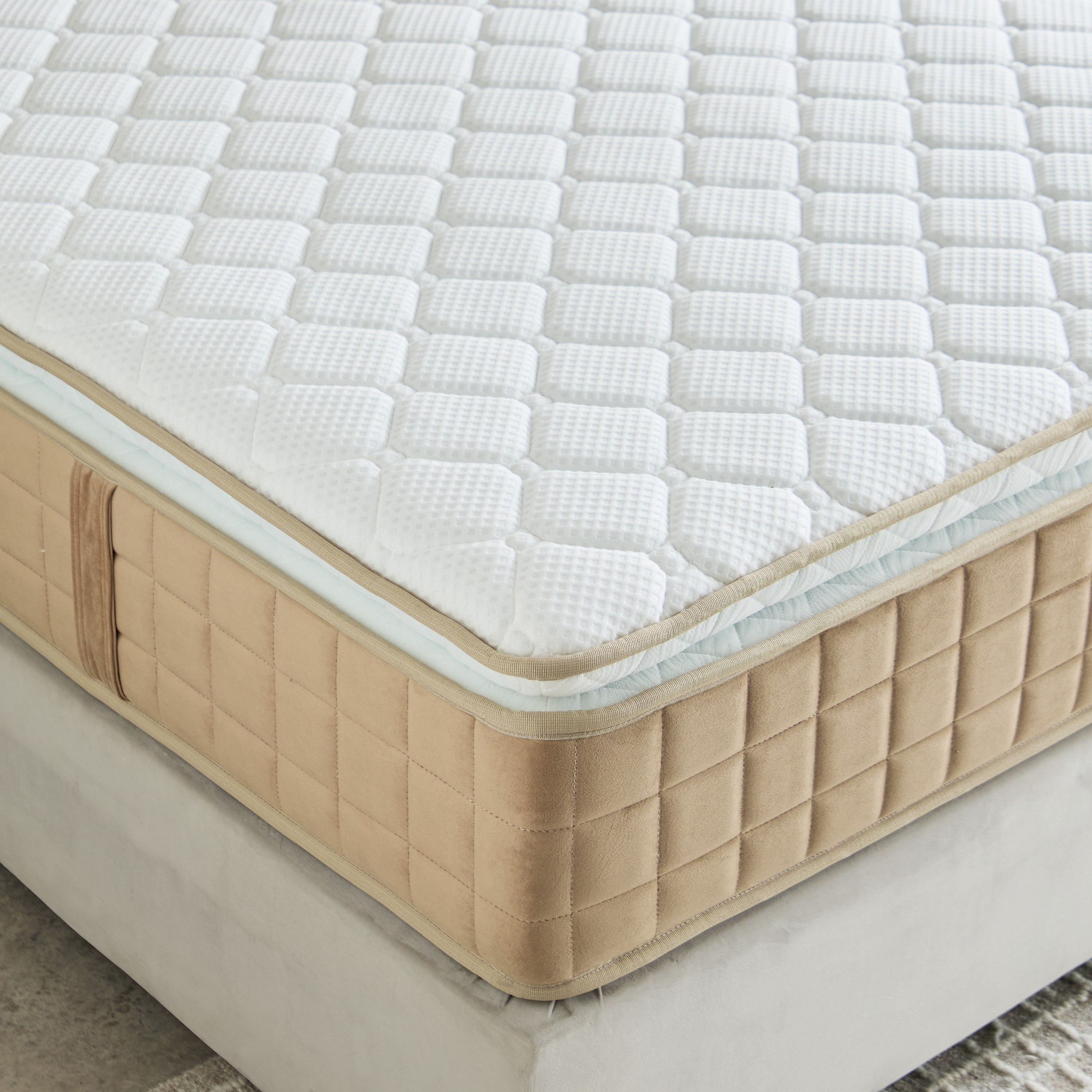 iPlush High Resilience Profiled Foam Pocket Spring King Mattress - 180x200x30 cm-hbxfurniture-mattresses-king-image-5
