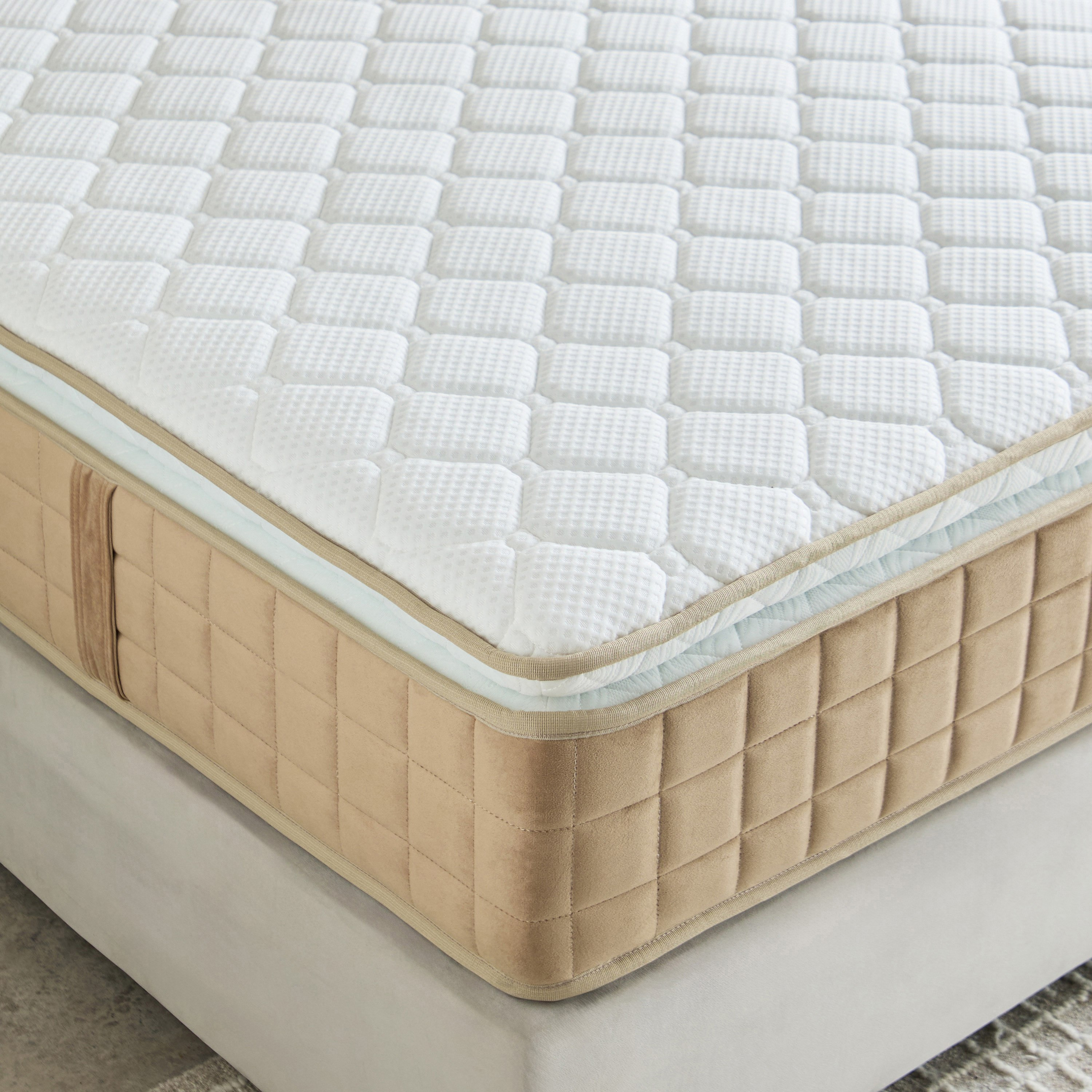 iPlush High Resilience Profiled Foam Pocket Spring Super King Mattress - 200x200x30 cm-PROMO_HB_KSA_HBX10_190925-image-5