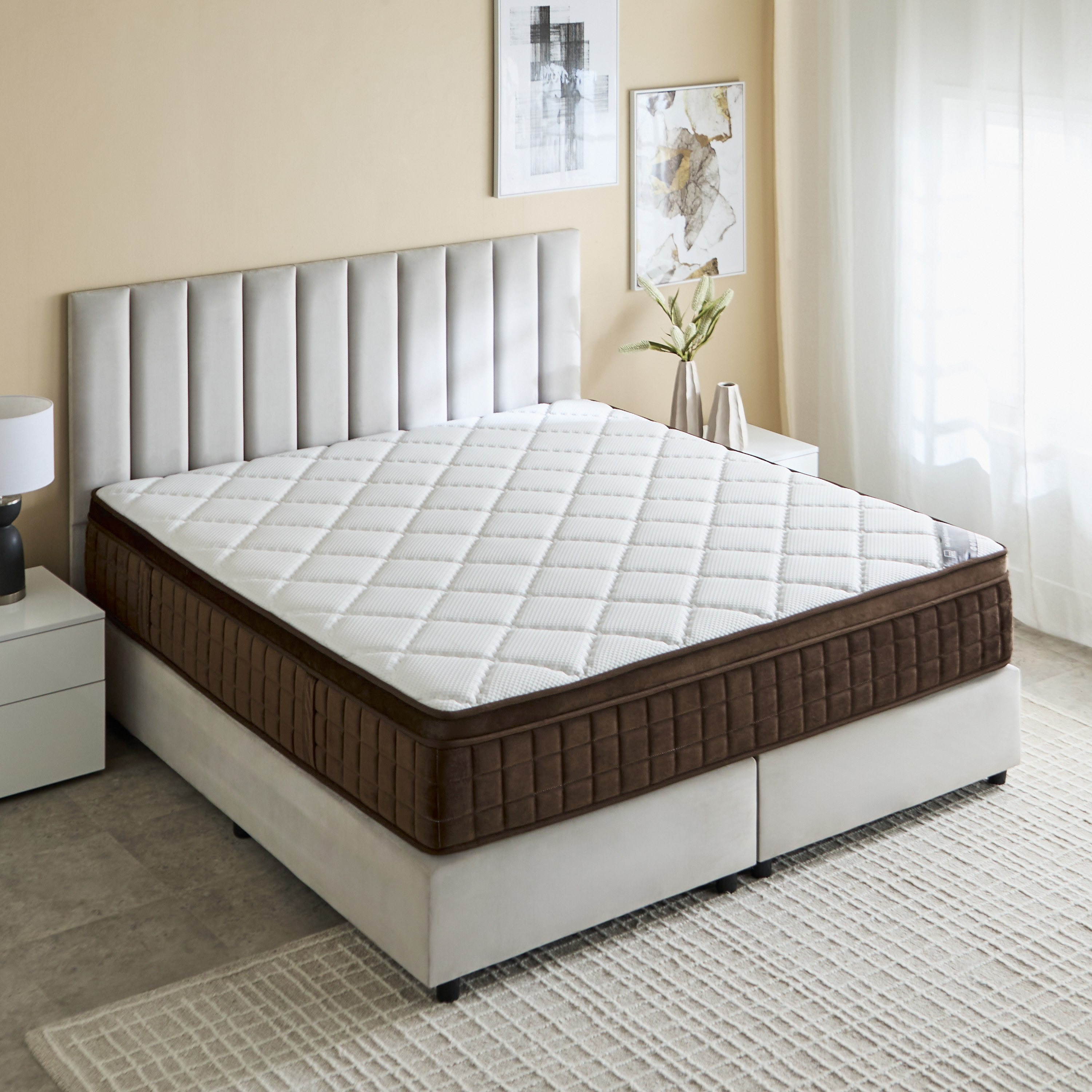 iGel High Resilience Visco Memory Foam Pocket Spring Queen Mattress - 160x200x30 cm-PROMO_HB_KSA_HBX10_190925-image-5