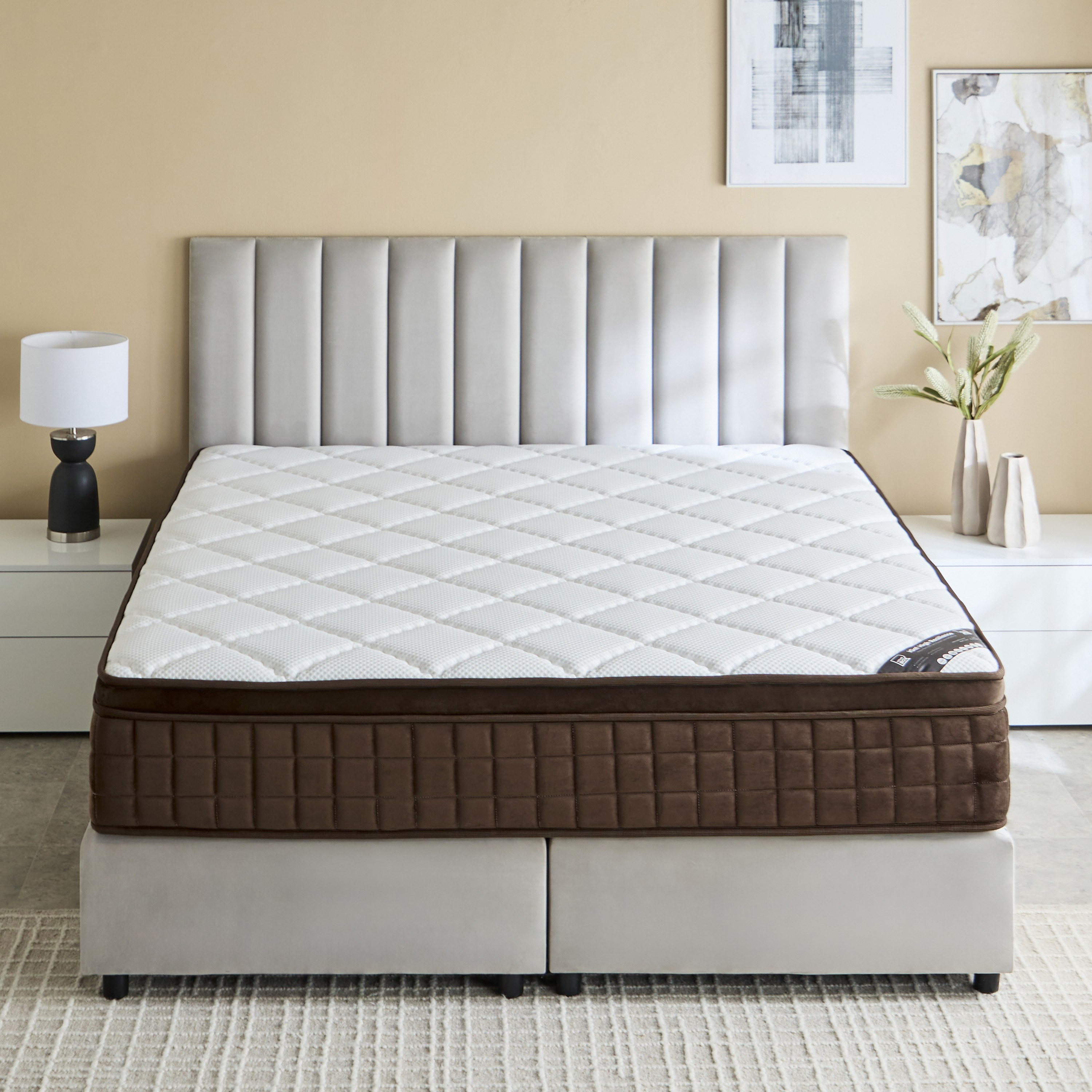iGel High Resilience Visco Memory Foam Pocket Spring Super King Mattress - 200x200x30 cm-PROMO_HB_KSA_HBX10_190925-image-2