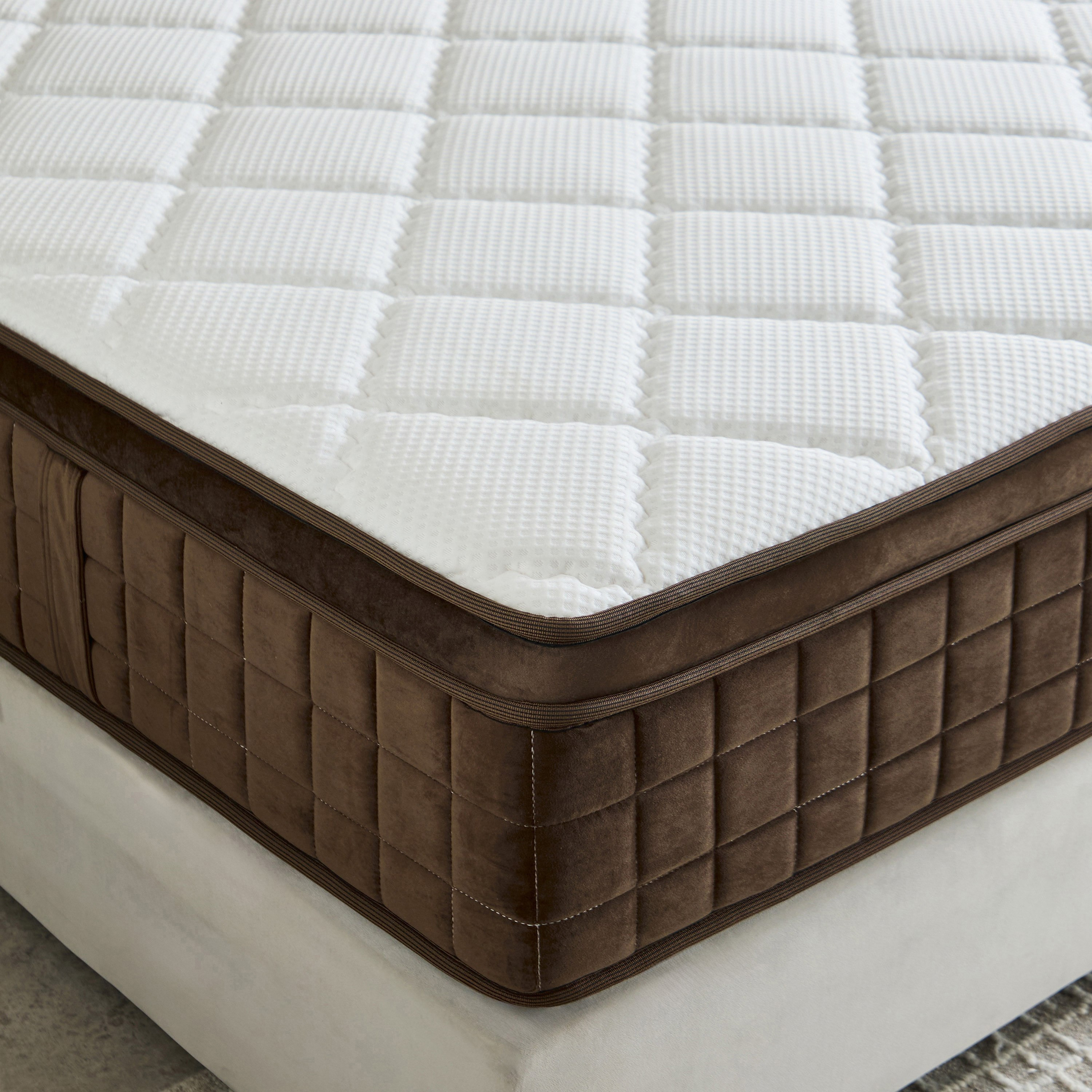 iGel High Resilience Visco Memory Foam Pocket Spring Super King Mattress - 200x200x30 cm-PROMO_HB_KSA_HBX10_190925-image-5