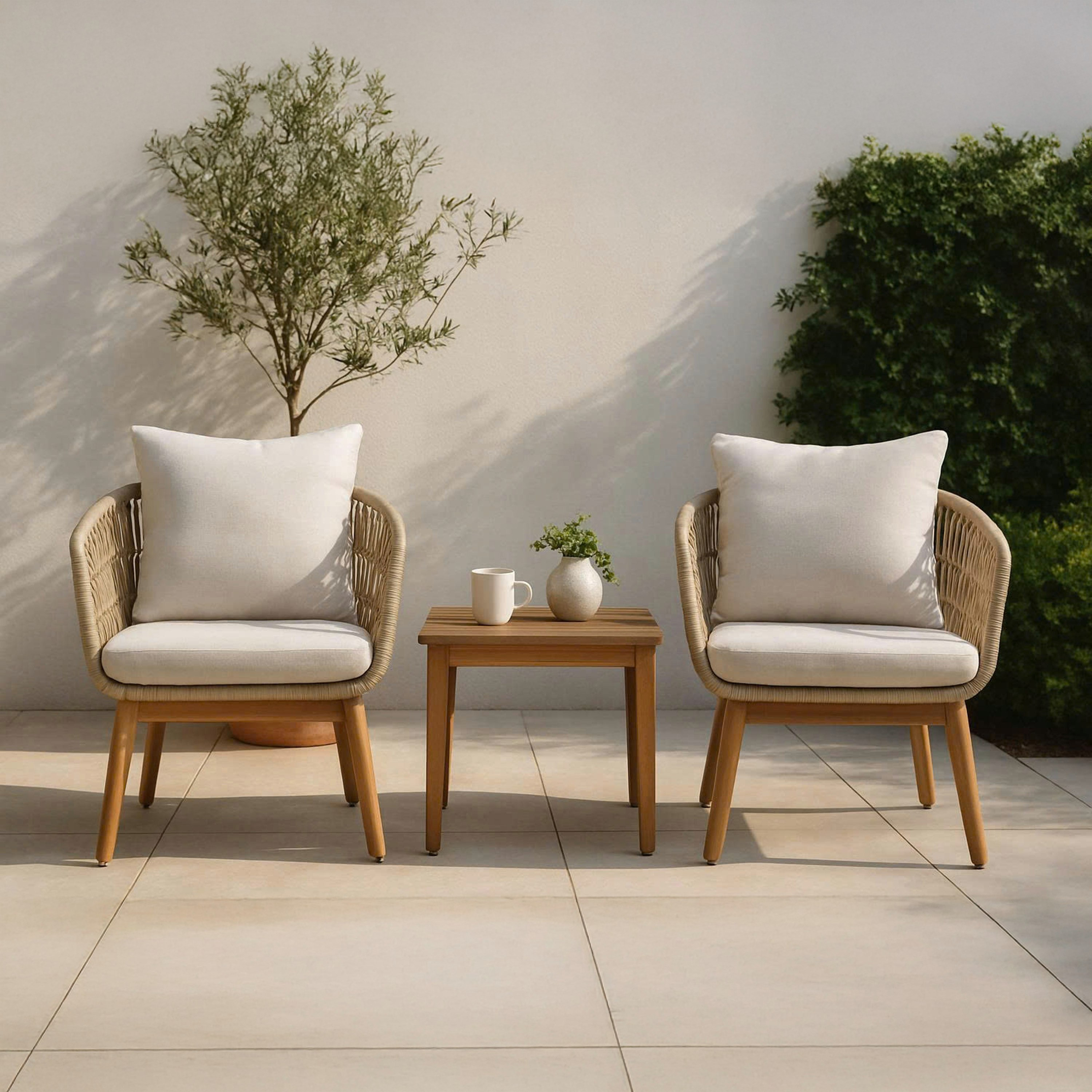 طقم شرفة للأماكن الخارجية بمقعدين مع وسادة من فيرا مايفير-hbxfurniture-livingroom-teatablesets-image-1