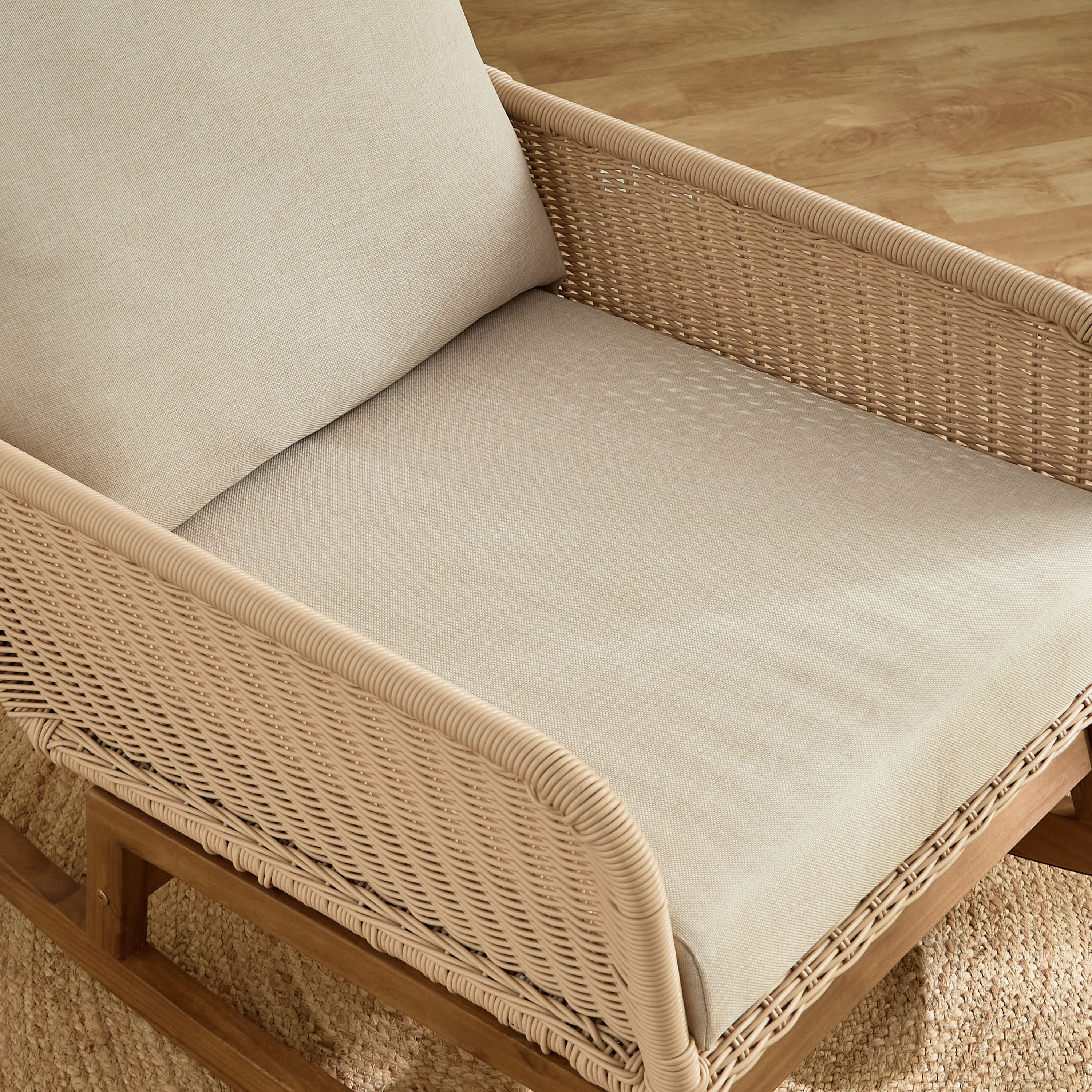 Vera Delta Outdoor Rocking Armchair with Cushion-hbxfurniture-outdoor-swingsandchairs-image-4