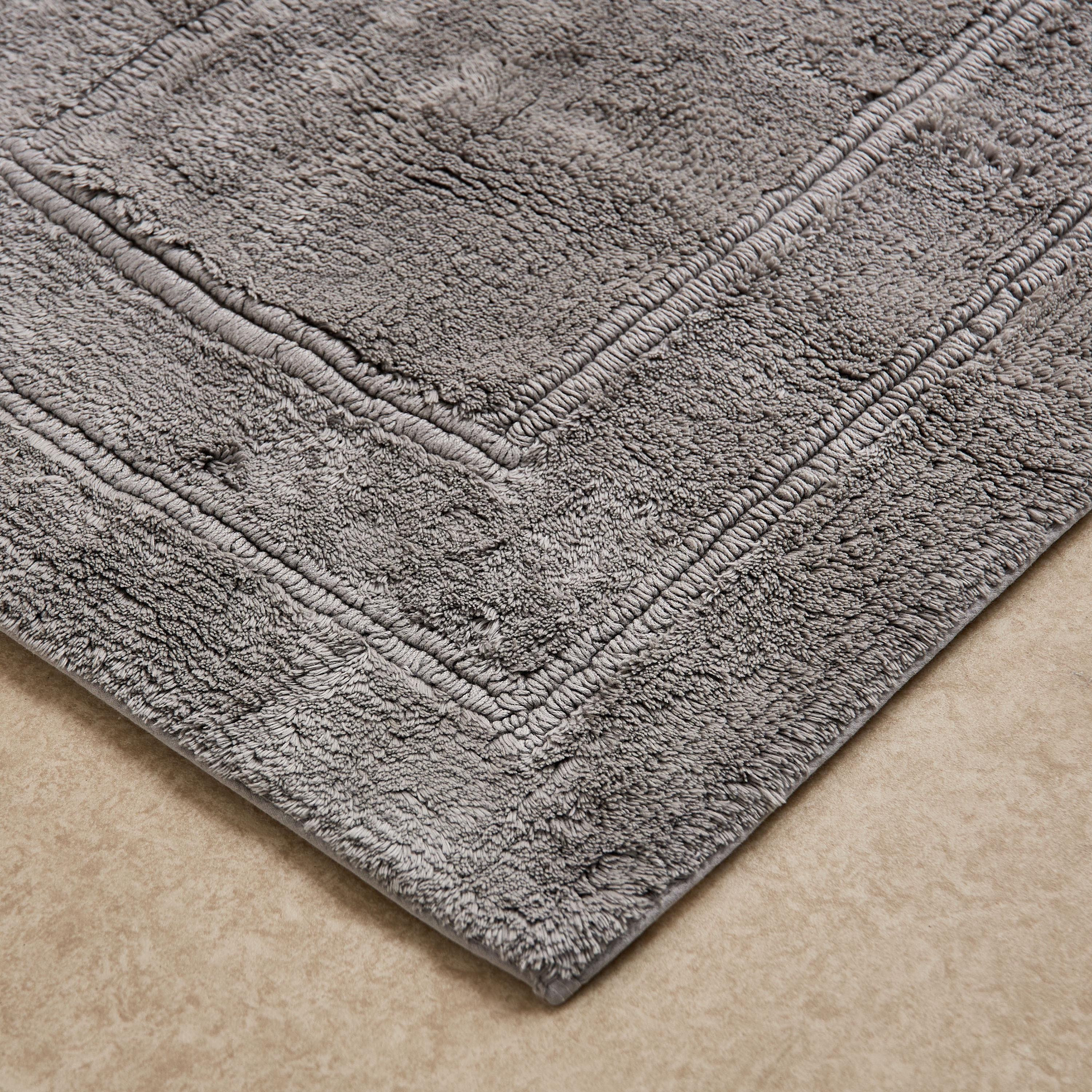 Luxy Bliss Daytona Reversible Cotton Bath Mat - 60x90 cm-hbxbedroom-floorcoverings-bathmats-image-3