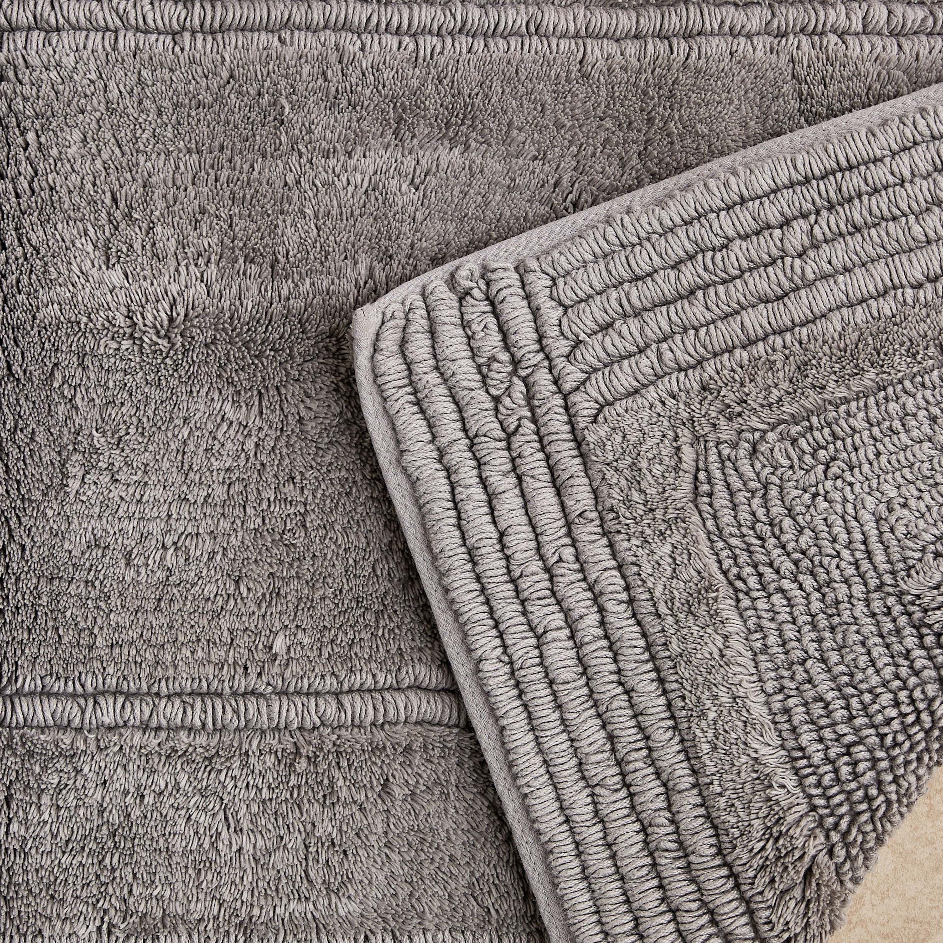 Luxy Bliss Daytona Reversible Cotton Bath Mat - 60x90 cm-hbxbedroom-floorcoverings-bathmats-image-4