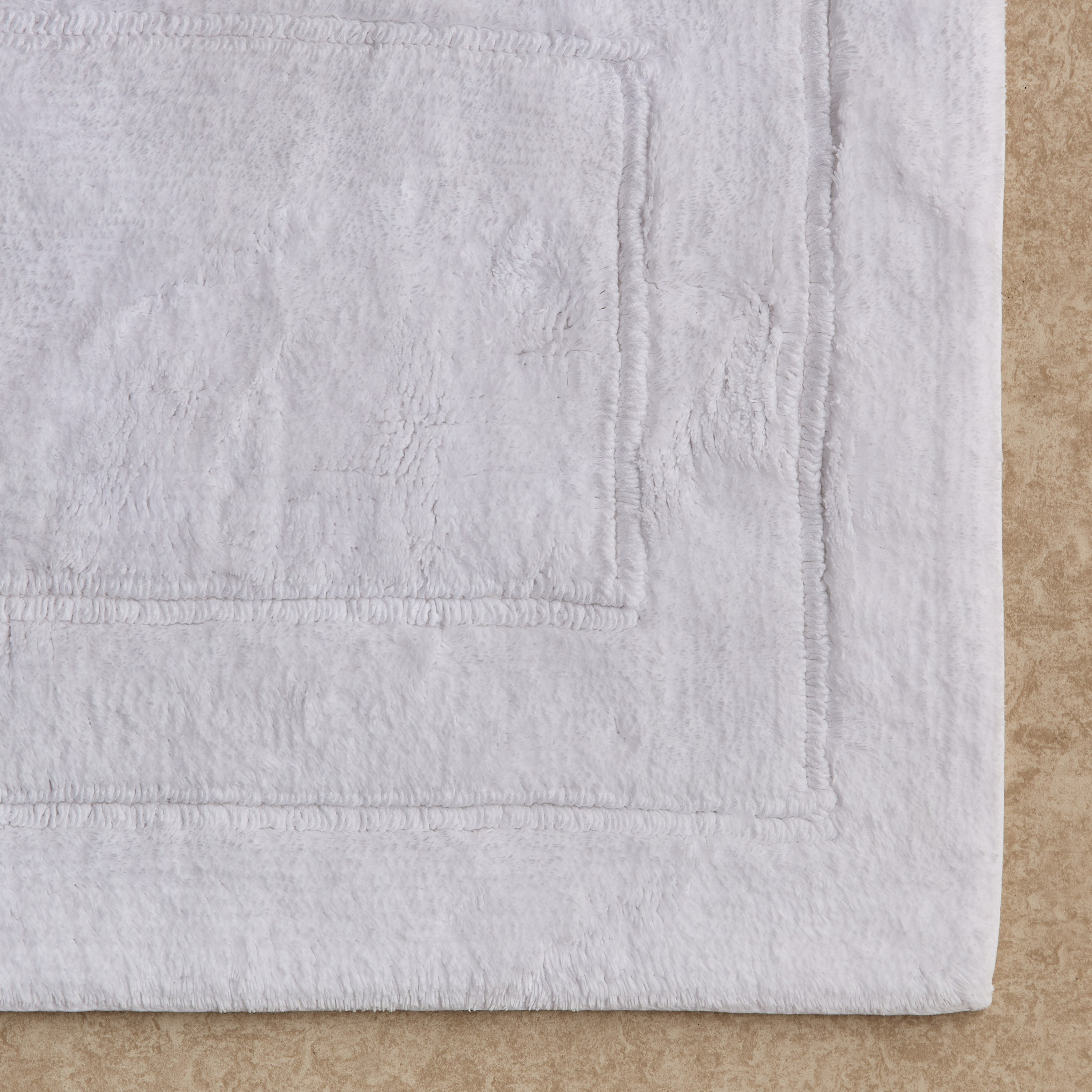 Luxy Bliss Daytona Reversible Cotton Bath Mat - 60x90 cm-hbxbedroom-floorcoverings-bathmats-image-2
