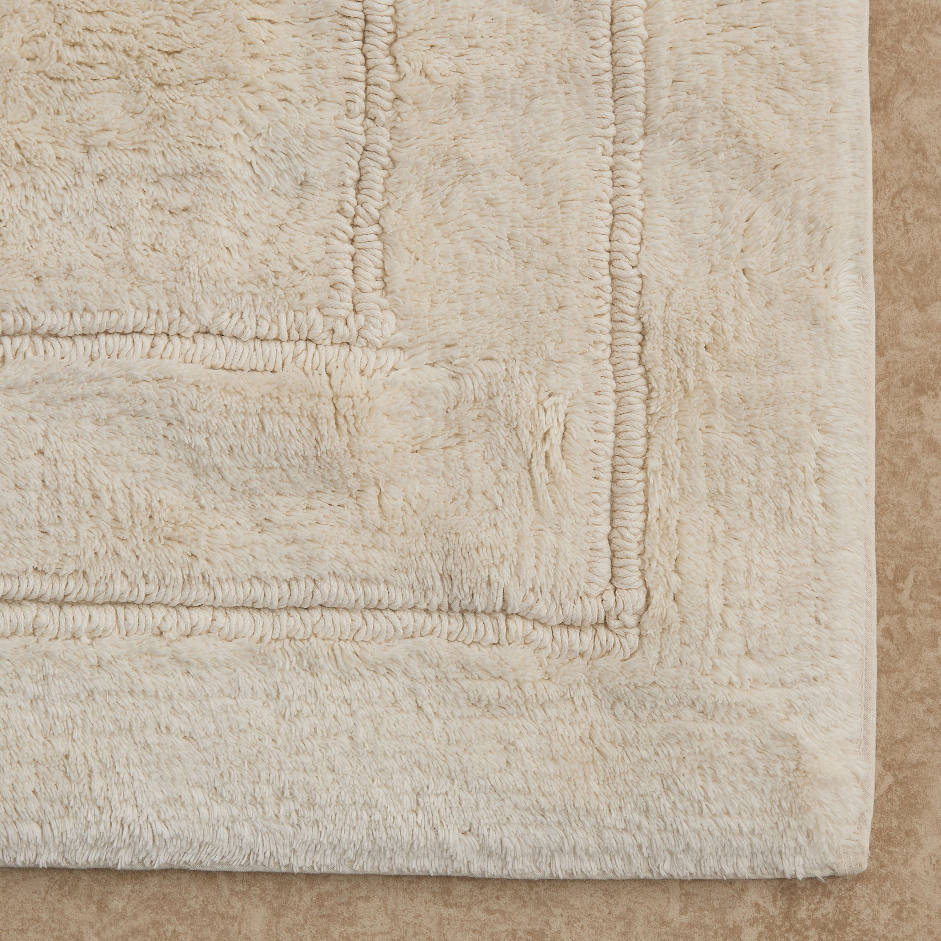 Luxy Bliss Daytona Reversible Cotton Bath Mat - 60x90 cm-hbxbedroom-floorcoverings-bathmats-image-2