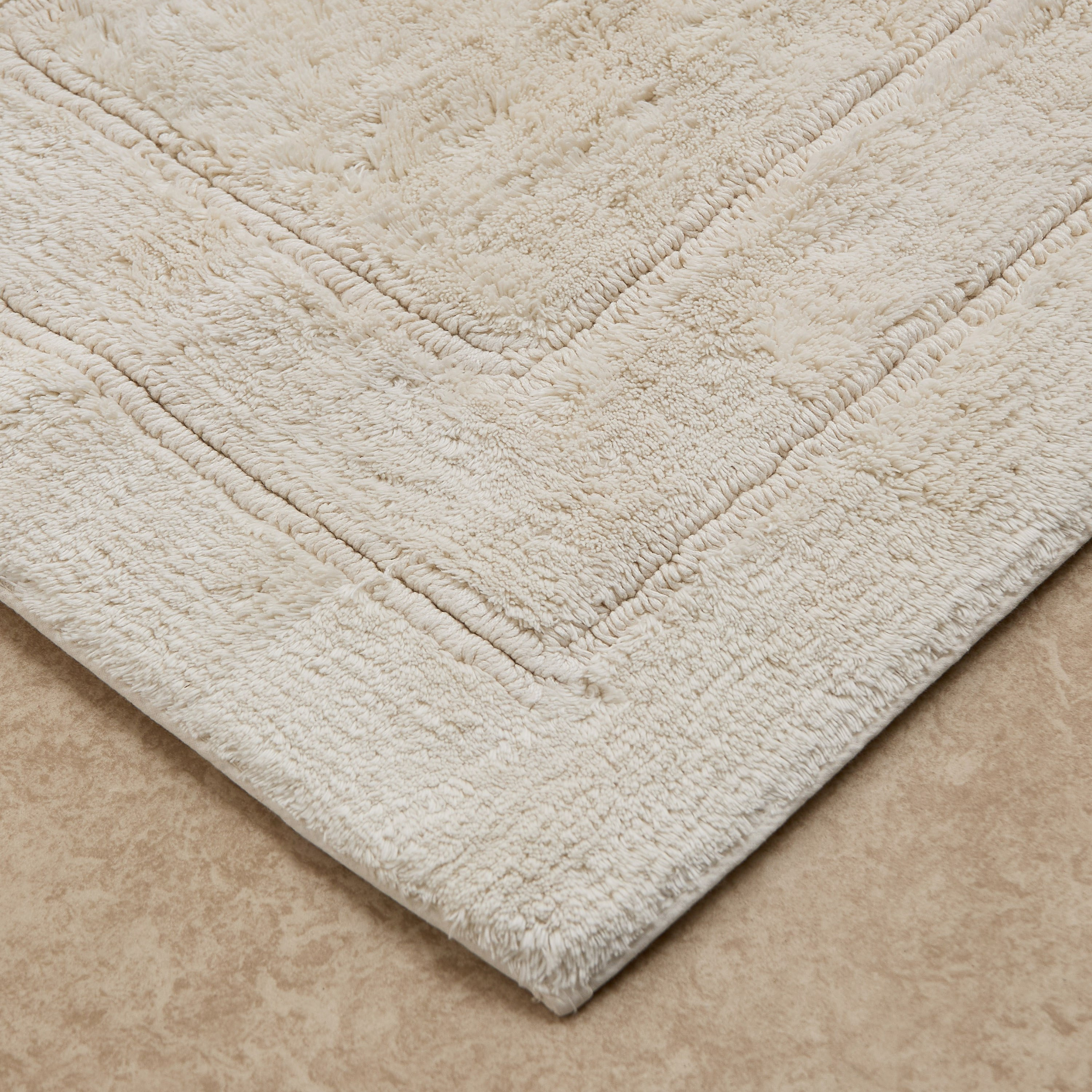 Luxy Bliss Daytona Reversible Cotton Bath Mat - 60x90 cm-hbxbedroom-floorcoverings-bathmats-image-3