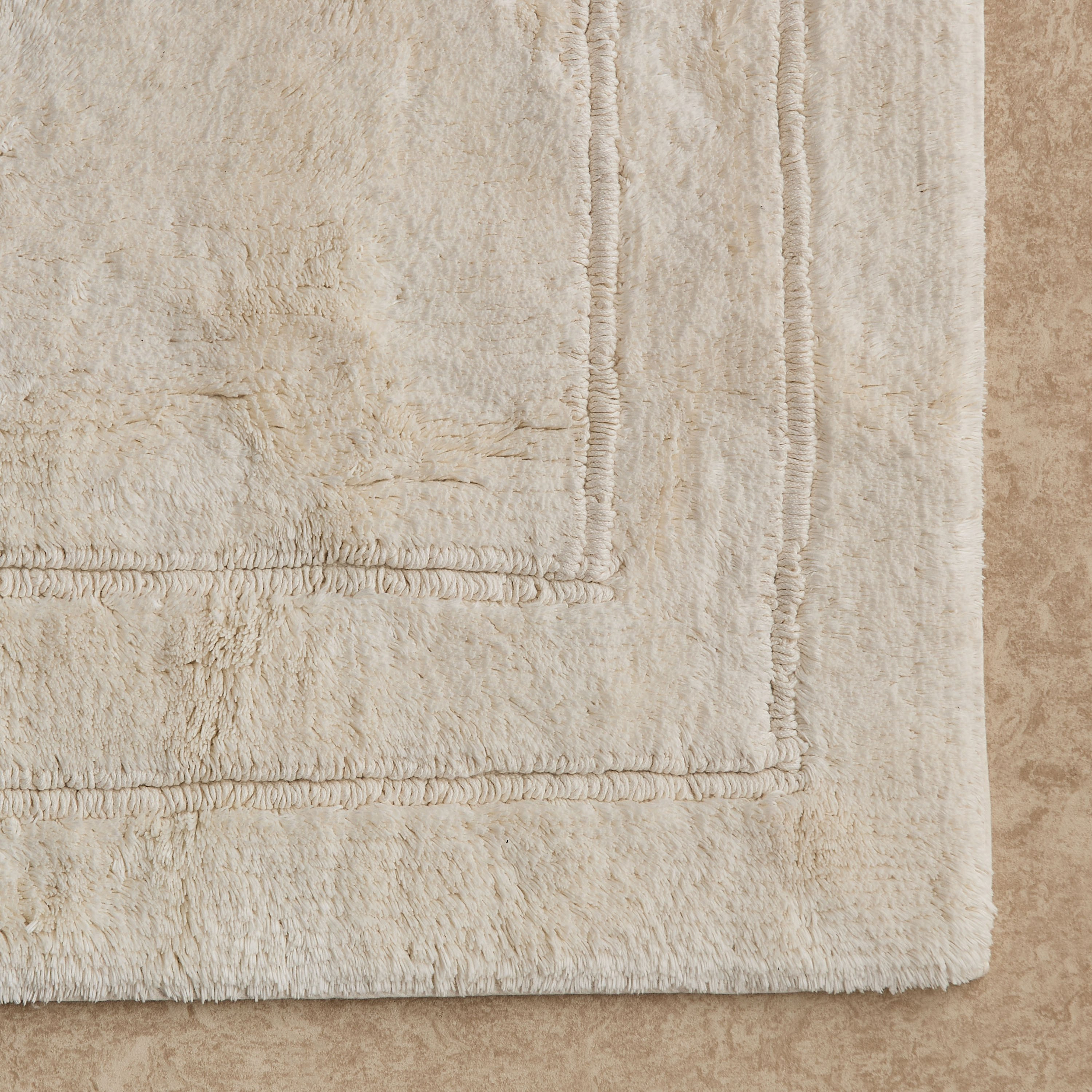 Luxy Bliss Daytona Reversible Cotton Bath Mat - 60x120 cm-hbxbedroom-floorcoverings-bathmats-image-2