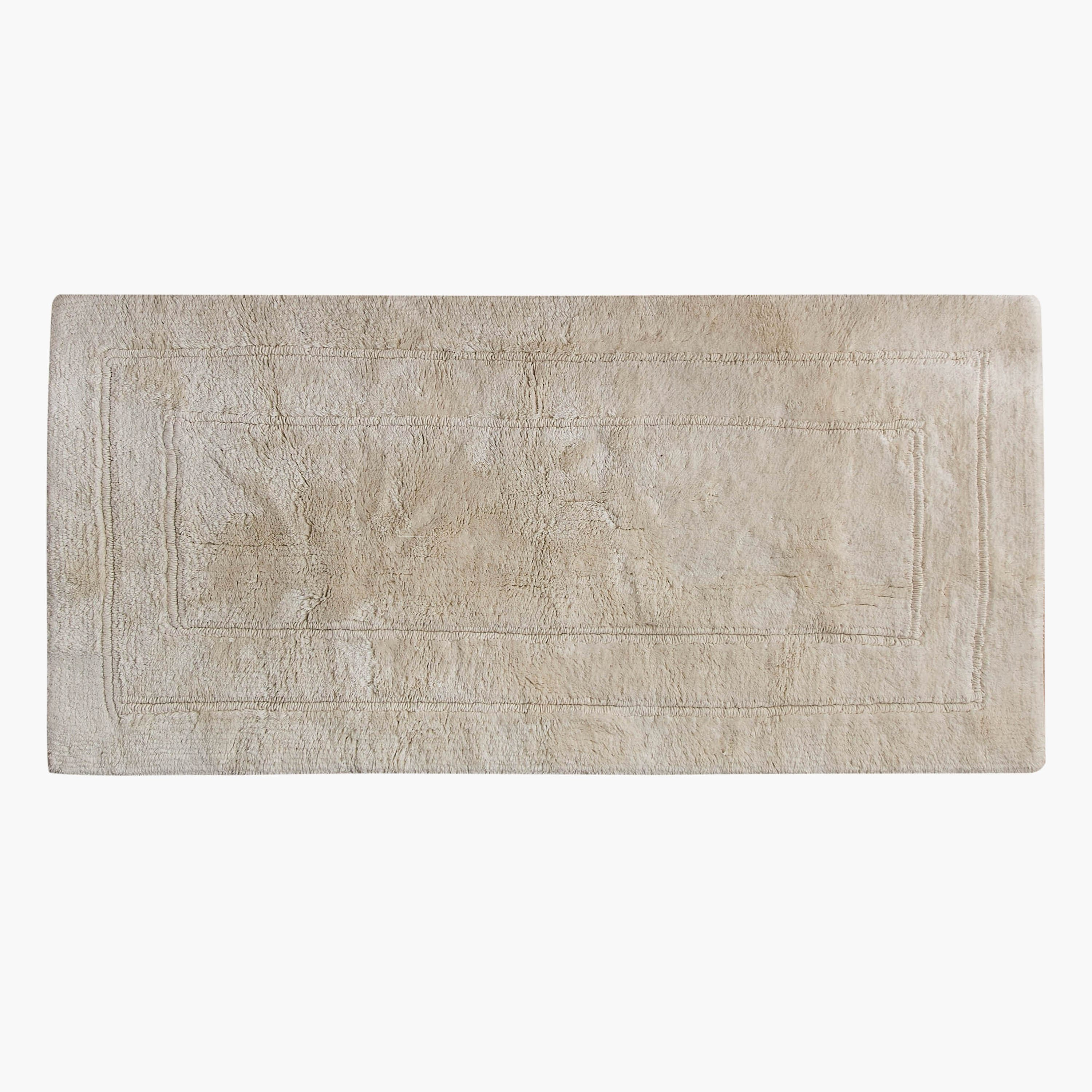 Luxy Bliss Daytona Reversible Cotton Bath Mat - 60x120 cm-hbxbedroom-floorcoverings-bathmats-image-5