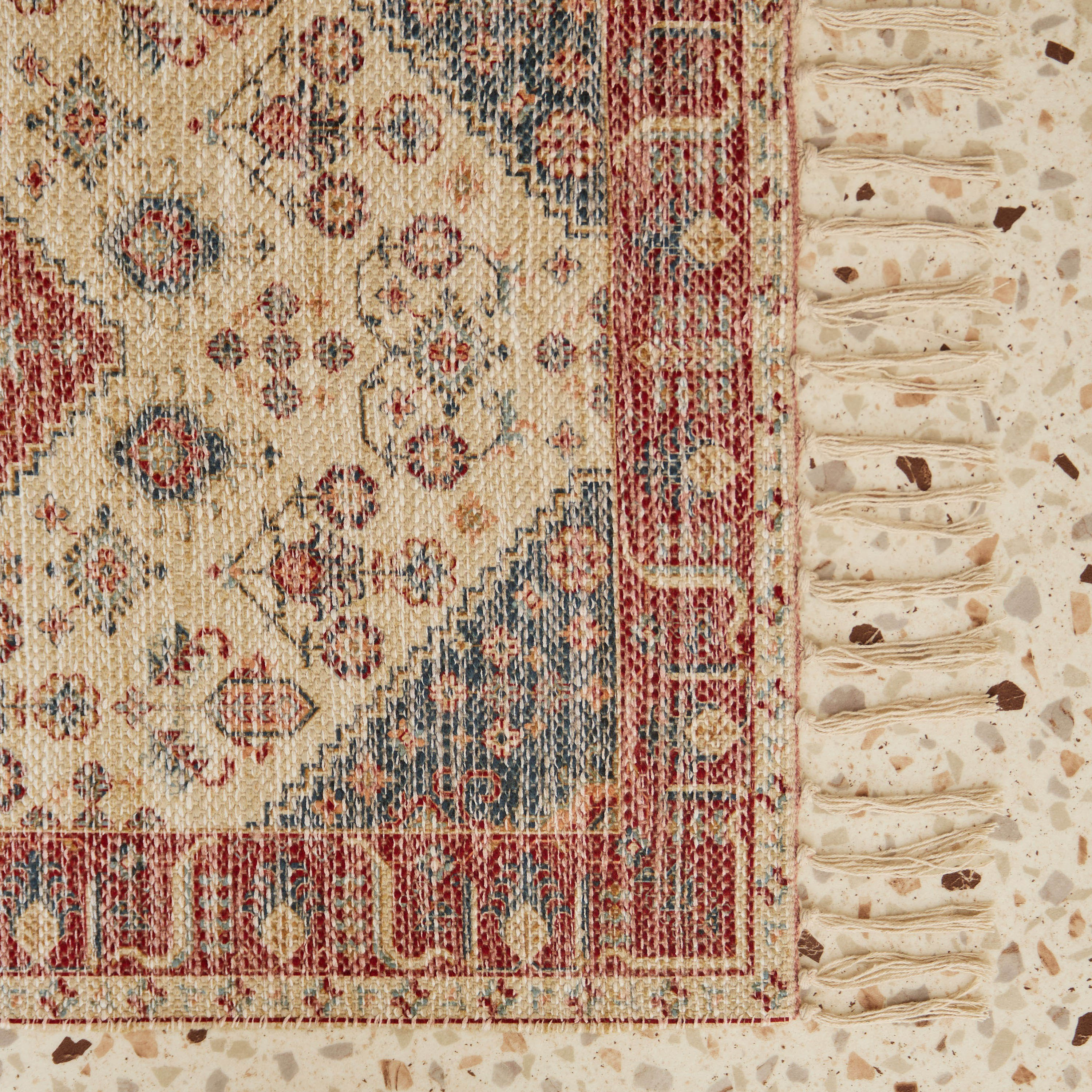 سجادة دوري مصنوعة يدويًا بطبعات من جليمير فيجا - 60x90 سم-hbxdecorandfurnishings-floorcoverings-rugs-image-3