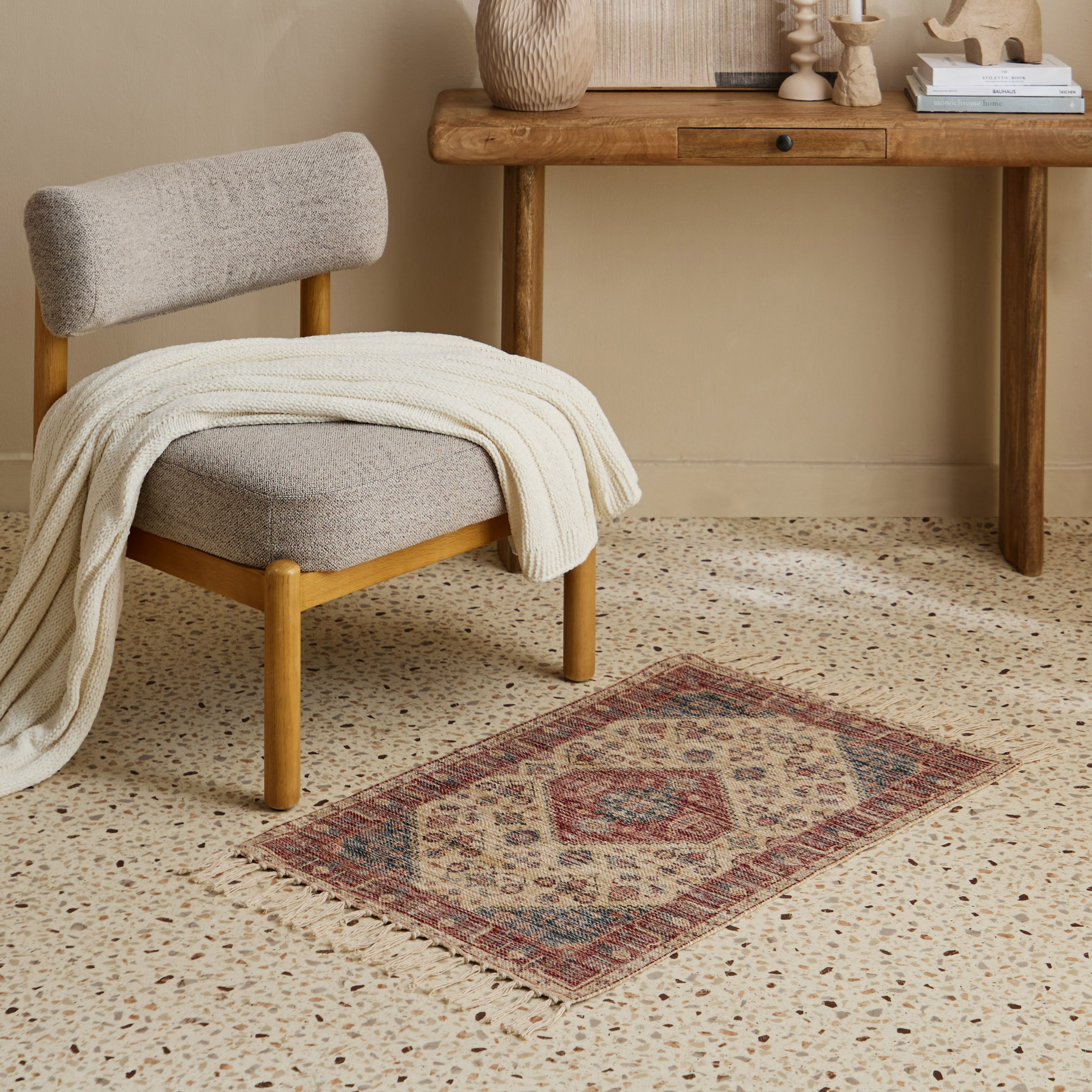 سجادة دوري مصنوعة يدويًا بطبعات من جليمير فيجا - 60x90 سم-hbxdecorandfurnishings-floorcoverings-rugs-image-5
