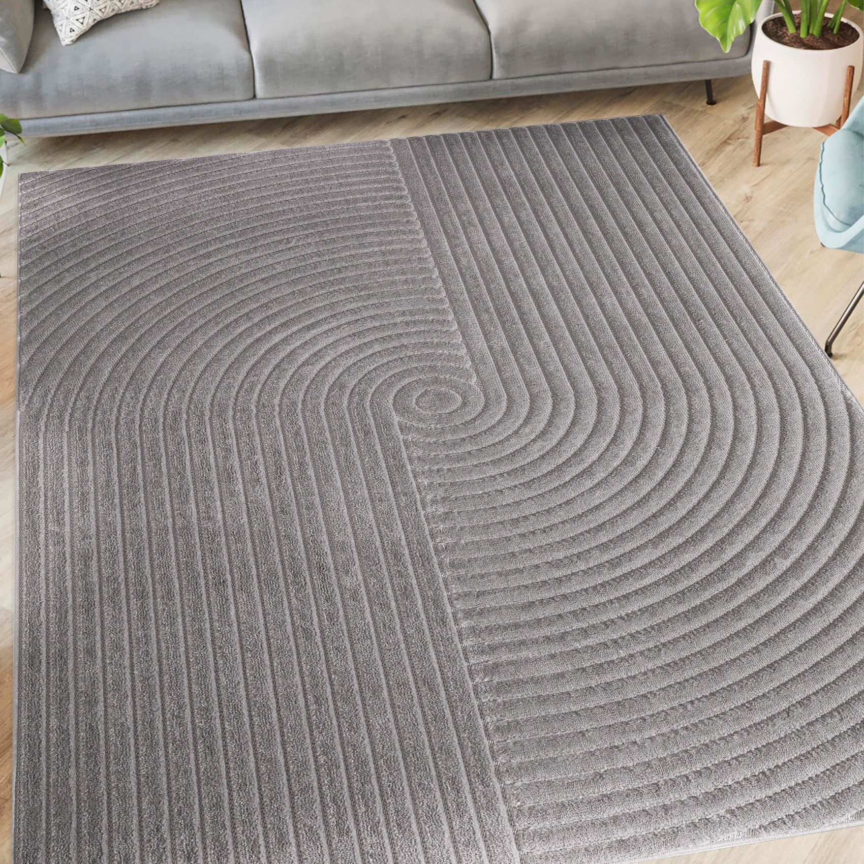Gleem Alwan Anti-Skid Polypropylene Rug - 150x220 cm-hbxdecorandfurnishings-floorcoverings-rugs-image-6
