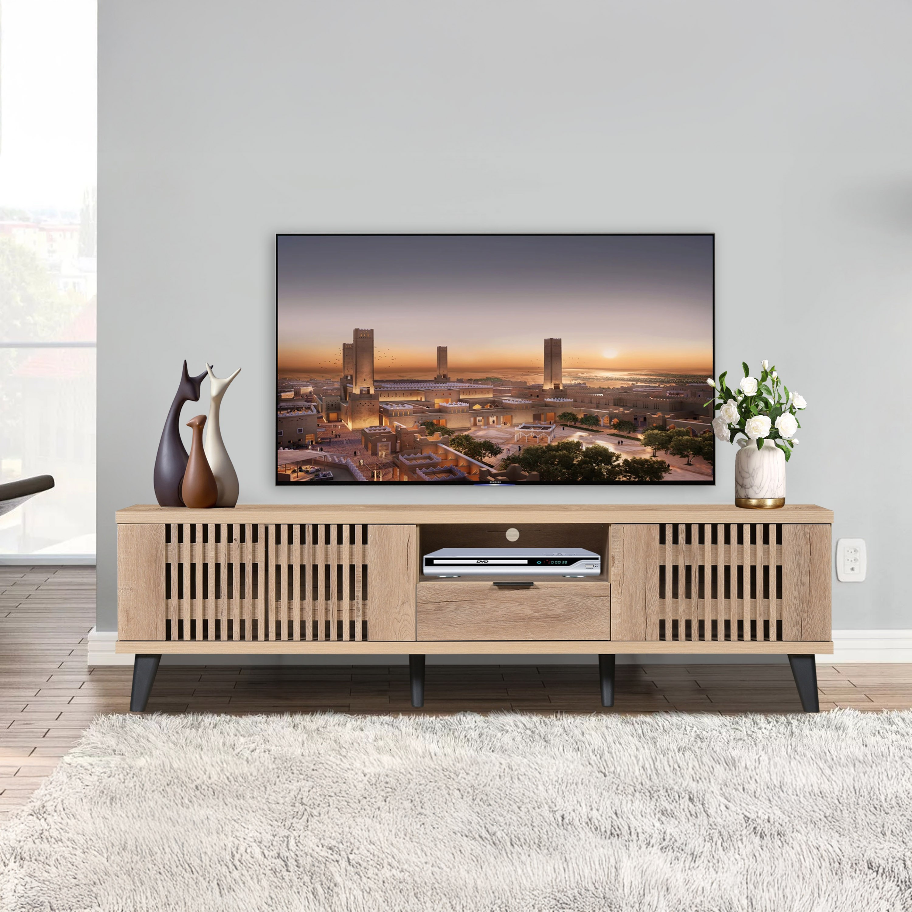 Lyon 1.8 Meter Large TV Unit for TVs up to 75 inches-hbxlivingroom-mediaunitsandstorage-tvunits-image-1