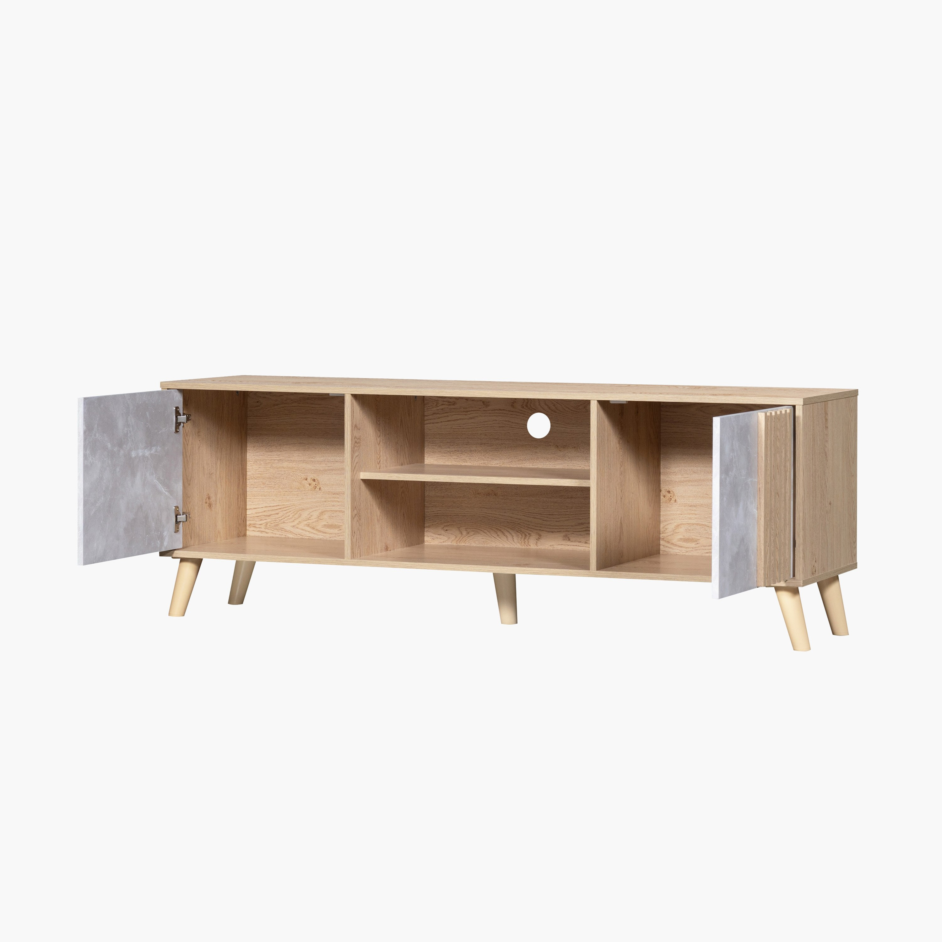 Harlo 1.6 Meter TV Unit for TV upto 70 inches-hbxlivingroom-mediaunitsandstorage-tvunits-image-2