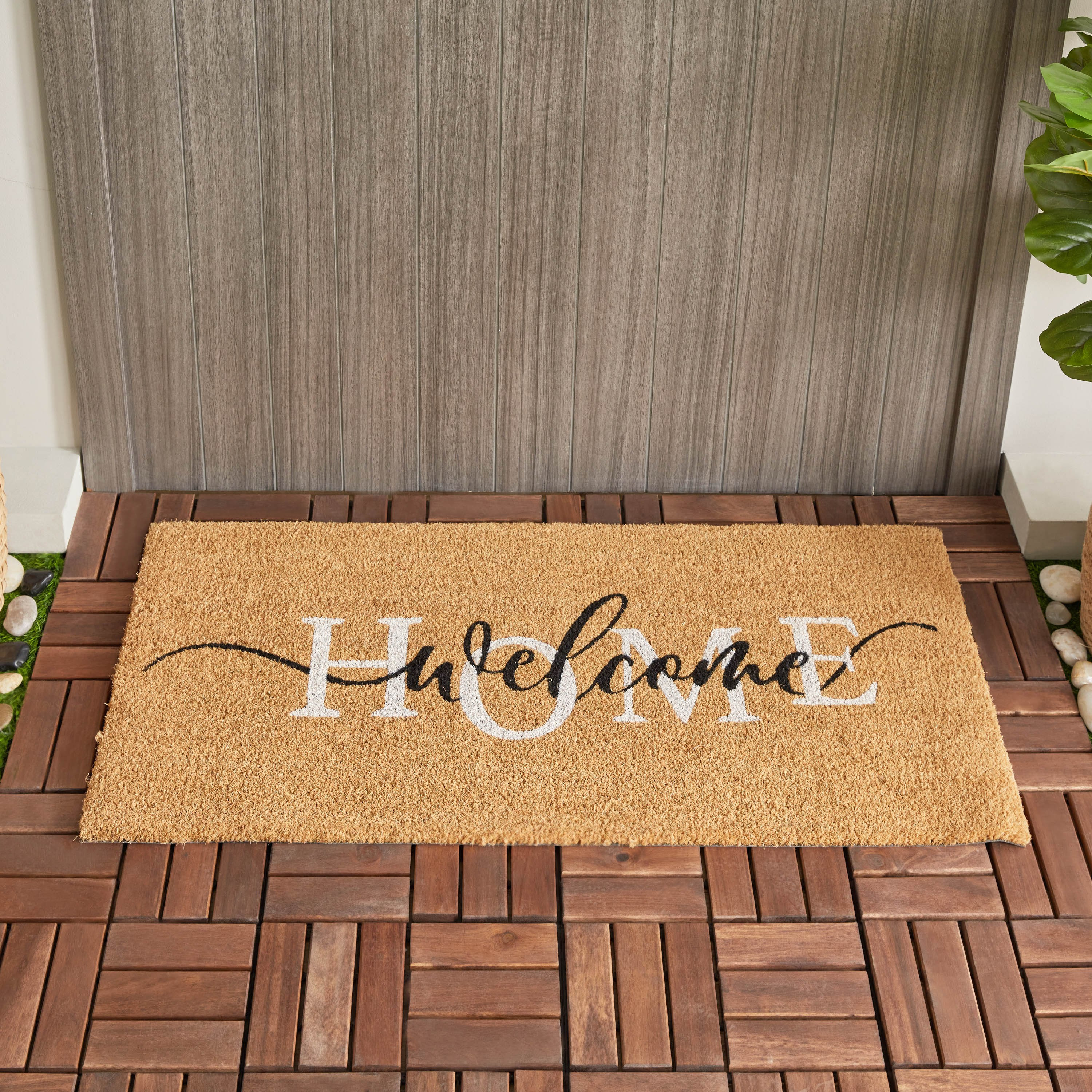 Welcome Home Printed Coir Doormat - 45x100 cm-hbxhomeware-hbxlivingroom-image-2