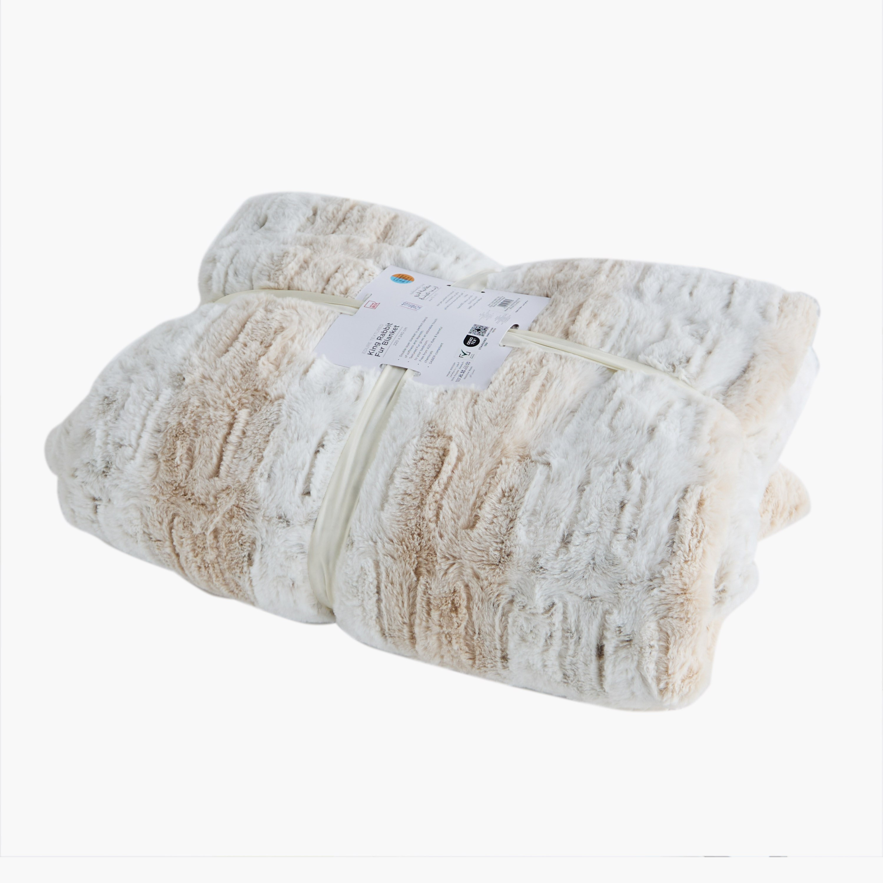 بطانية كنيج من فرو الأرنب بارزة الملمس من إدور - 220x240  سم-hbxhomeware-hbxbedroom-image-7