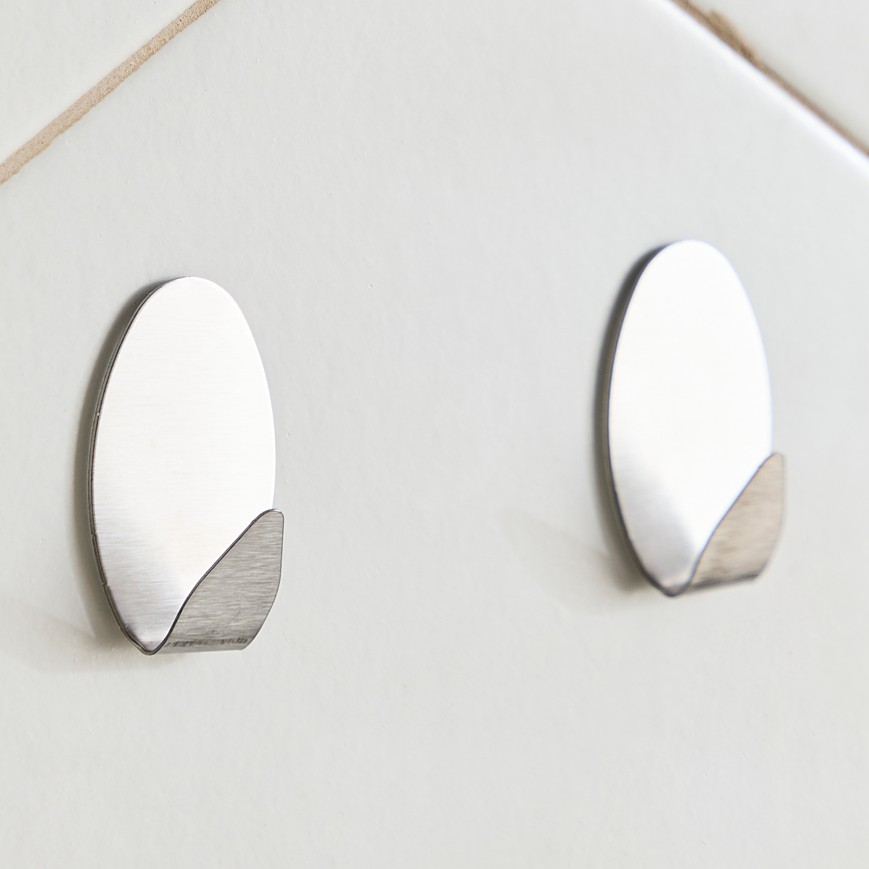Umbra Oval Medium Metal Hooks - Set of 2-hbxbathroom-bathaccessories-showercaddiesandwallhooks-image-1