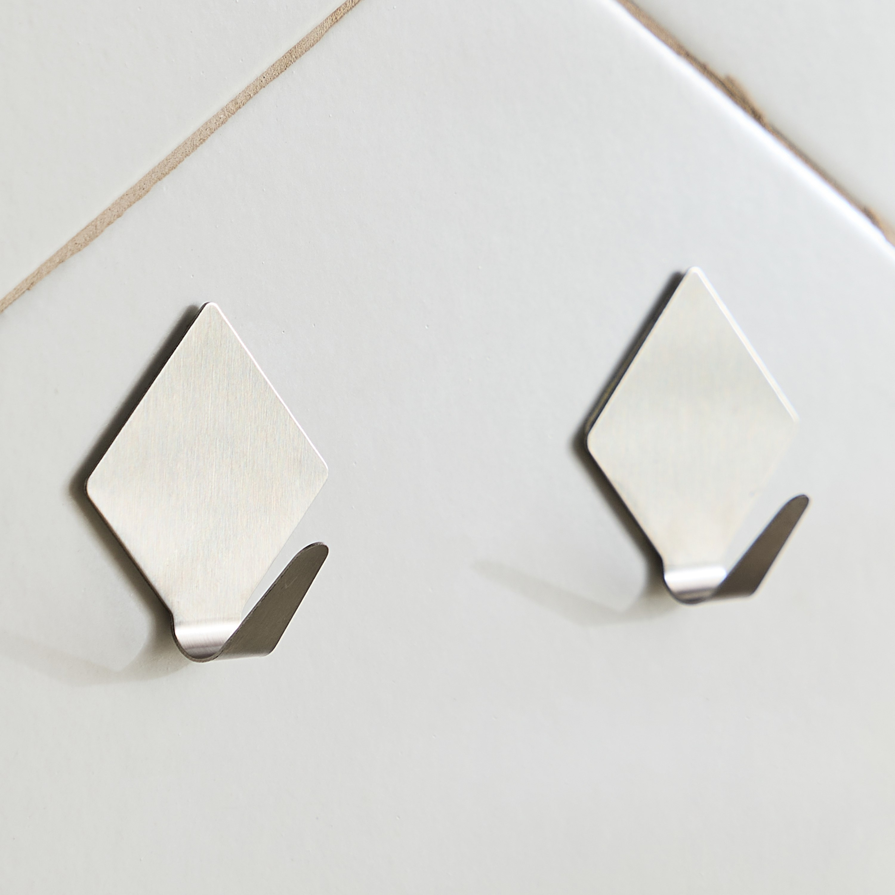 Umbra Diamond Large Metal Hooks - Set of 2-hbxbathroom-bathaccessories-showercaddiesandwallhooks-image-1