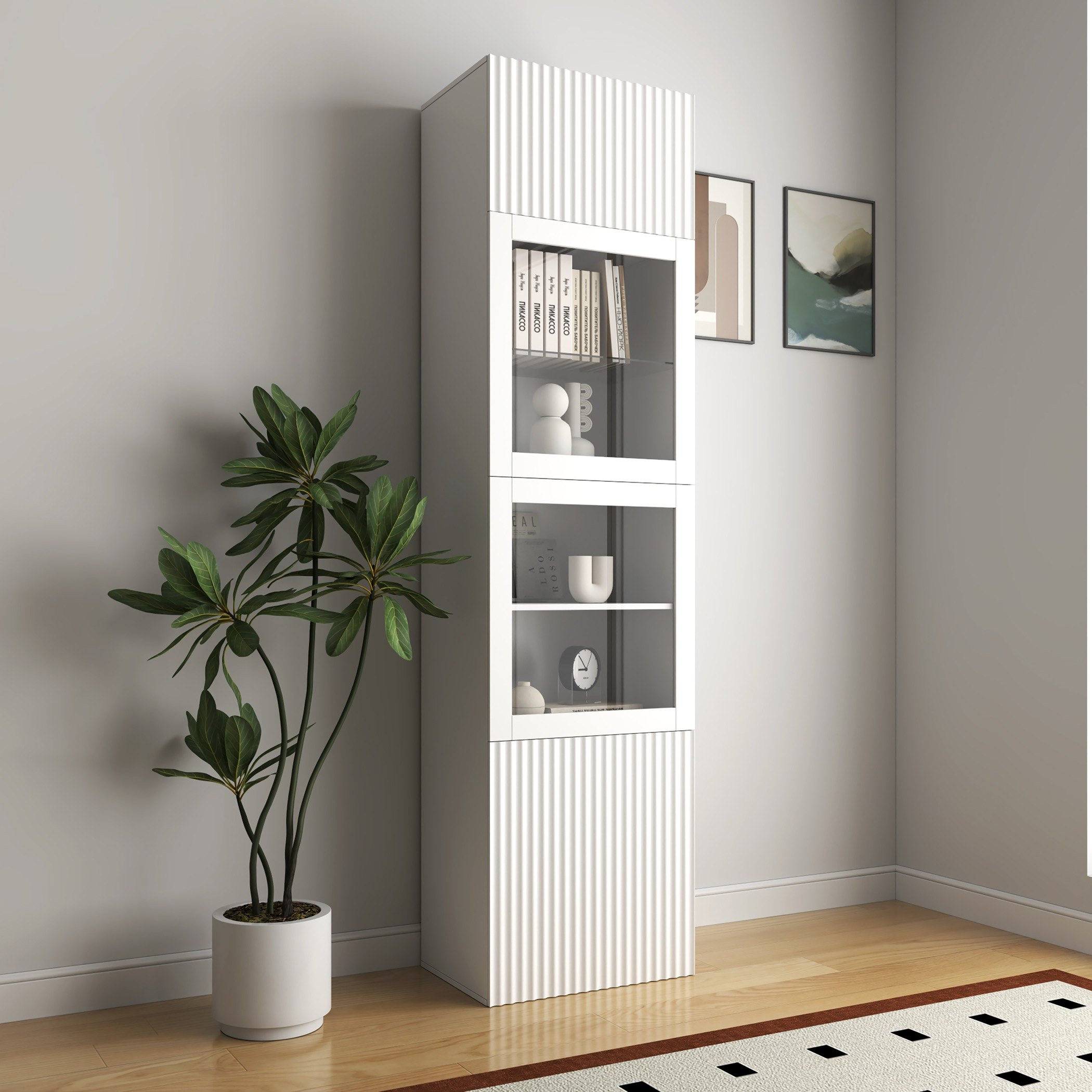 خزانة عرض قابلة للتثبيت ببابين يمين ويسار مع زجاج من ريفا أرينا-hbxlivingroom-mediaunitsandstorage-tvunits-image-1