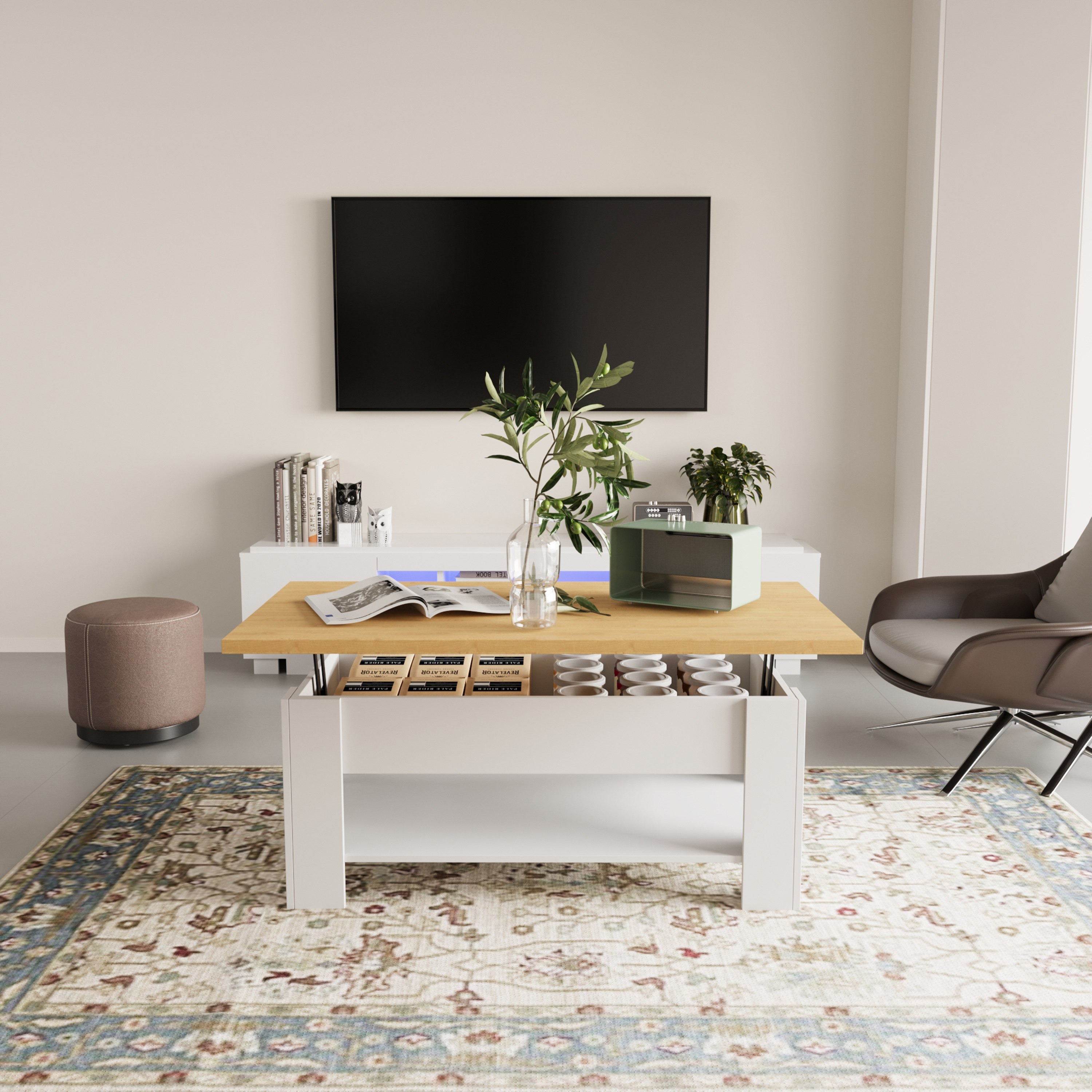Movo Sky Lift Top Coffee Table with Storage and Shelf-hbxlivingroom-tablesandstands-coffeetables-image-4