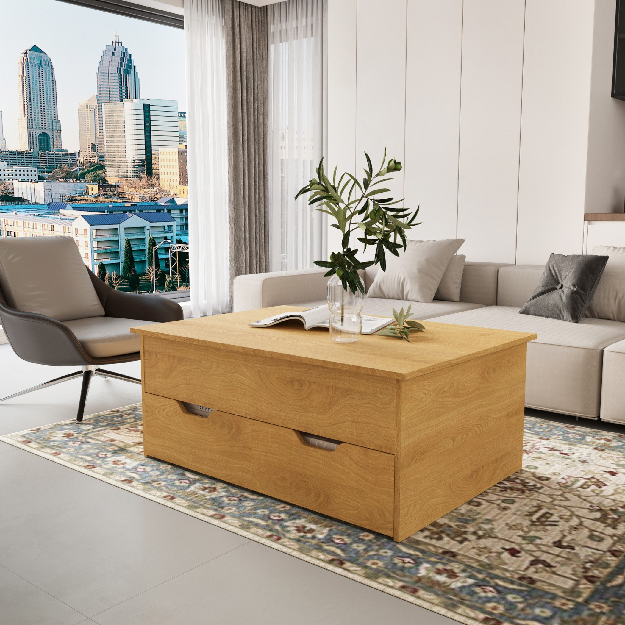 Movo Root Lift Top 2-Drawer Coffee Table with Shelf-hbxlivingroom-tablesandstands-coffeetables-image-2