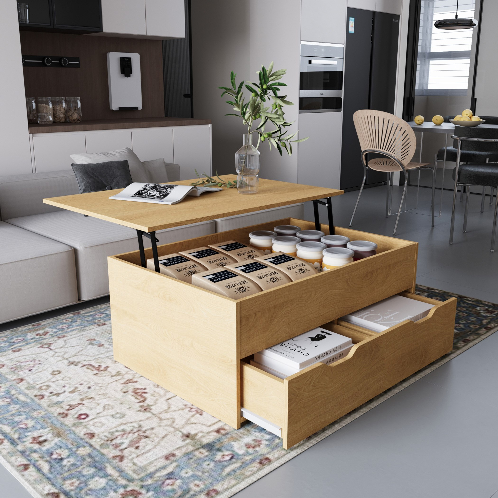 Movo Root Lift Top 2-Drawer Coffee Table with Shelf-hbxlivingroom-tablesandstands-coffeetables-image-6