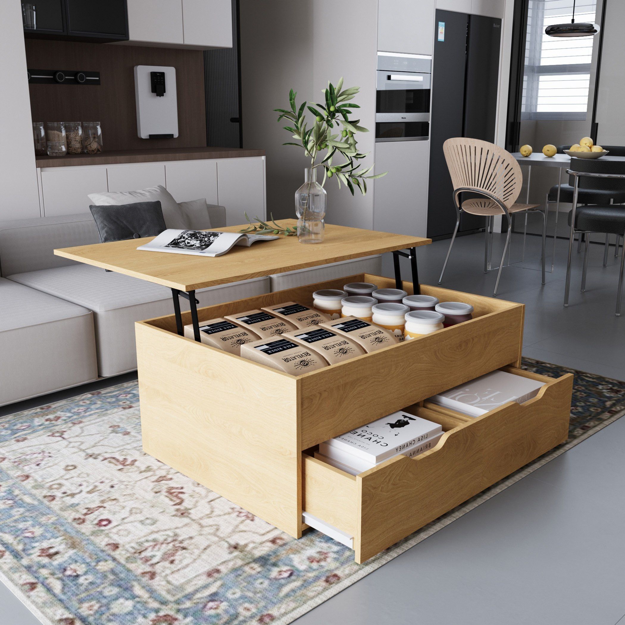 طاولة قهوة برف وسطح قابل للتحريك ودرجين من موفو روت-hbxlivingroom-tablesandstands-coffeetables-image-7