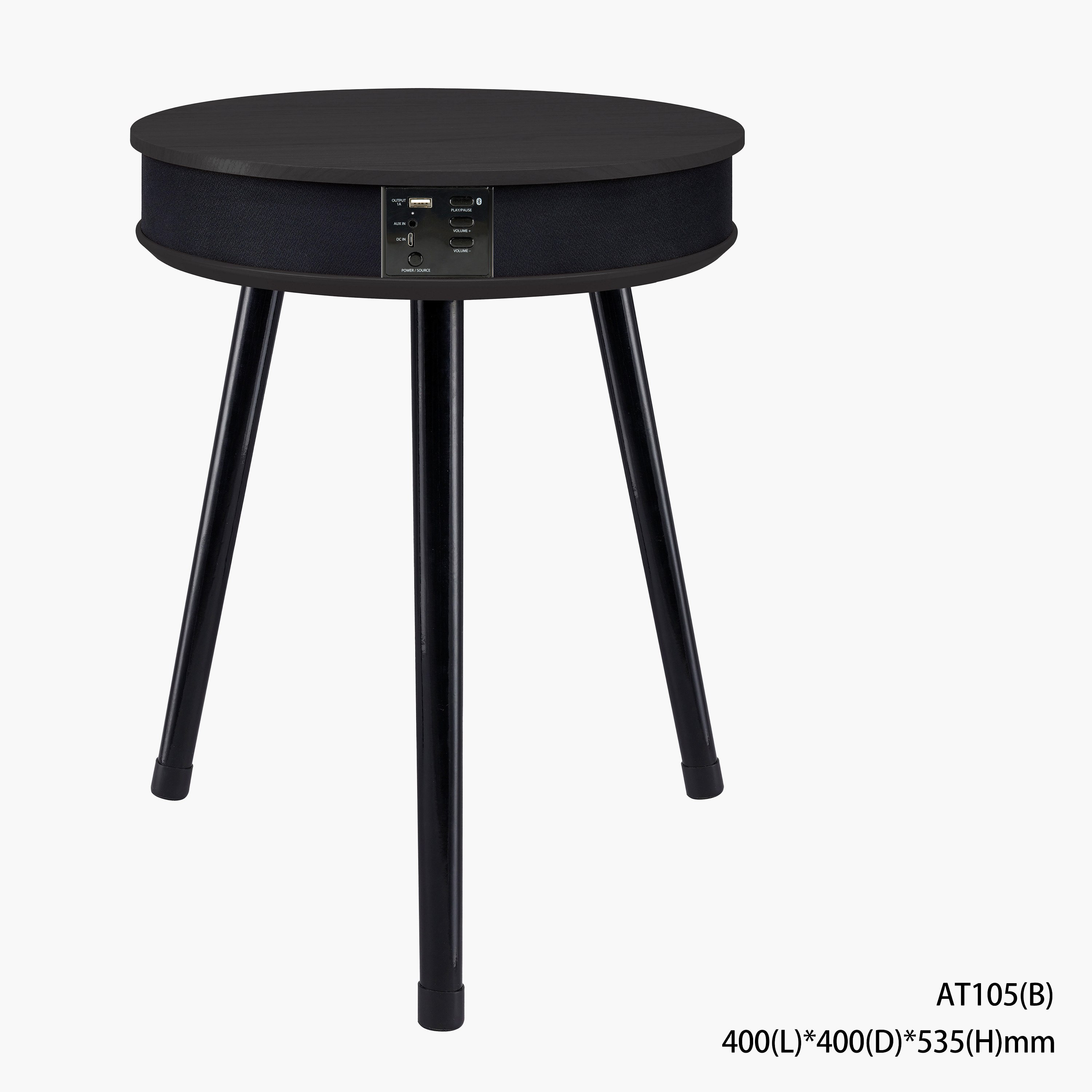 Movo Eden End Table with Bluetooth Speaker and USB Charging Port-hbxfurniture-livingroom-endtables-image-6
